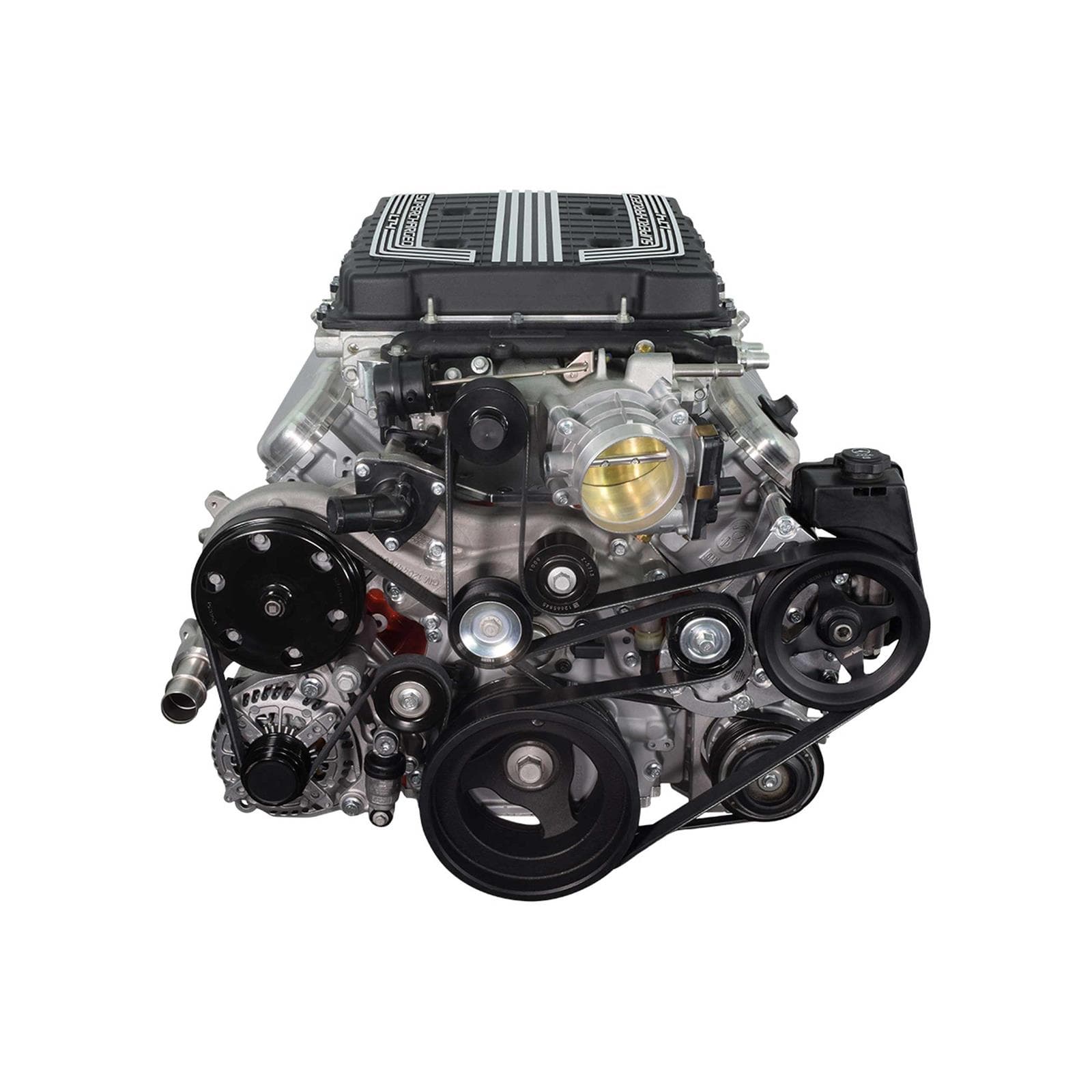 ICT Billet 551125-2 LT4 Camaro 8 Rib Supercharger P/S Bracket Kit