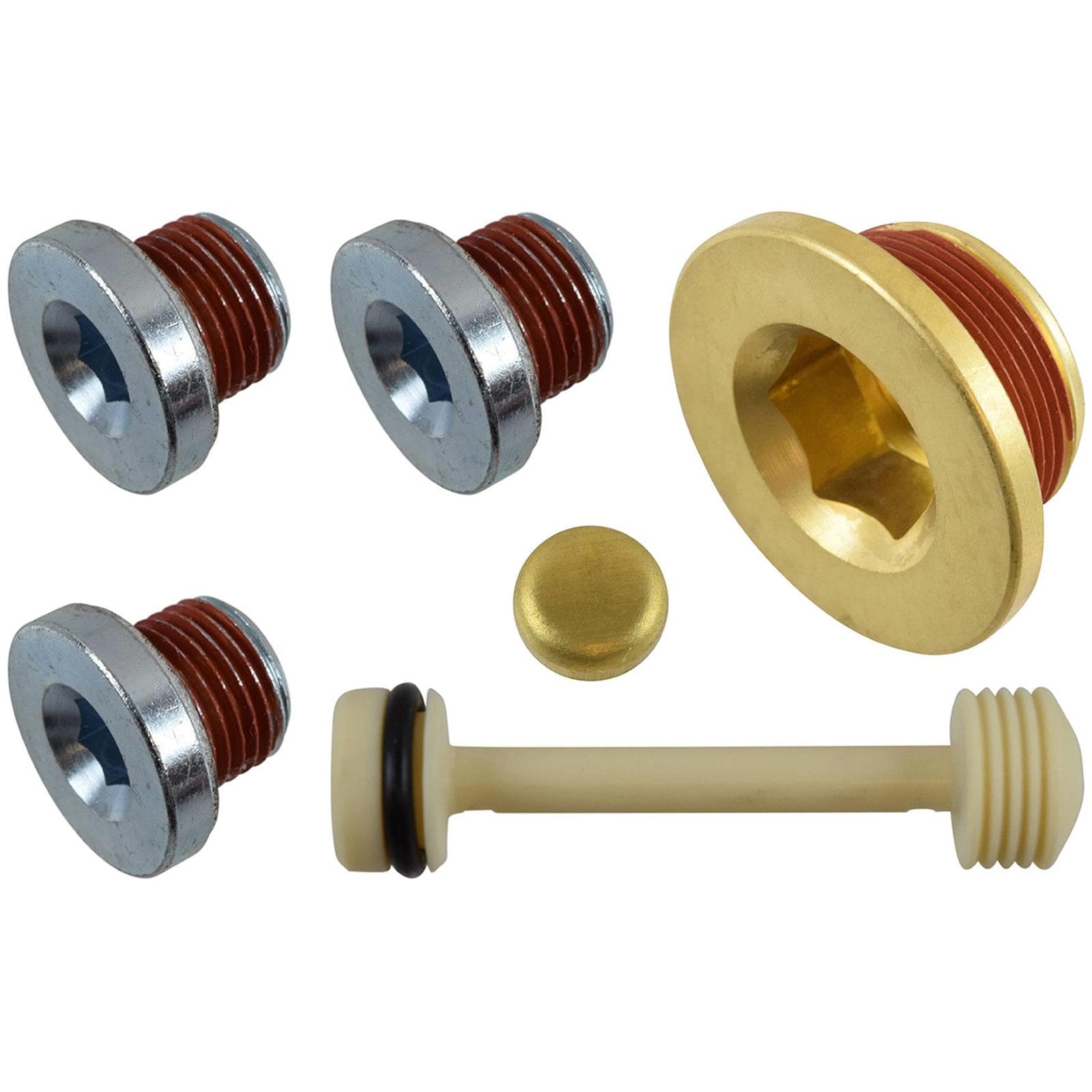 ICT Billet 551280 LS Engine Block Coolant oil Threaded Drain Plug