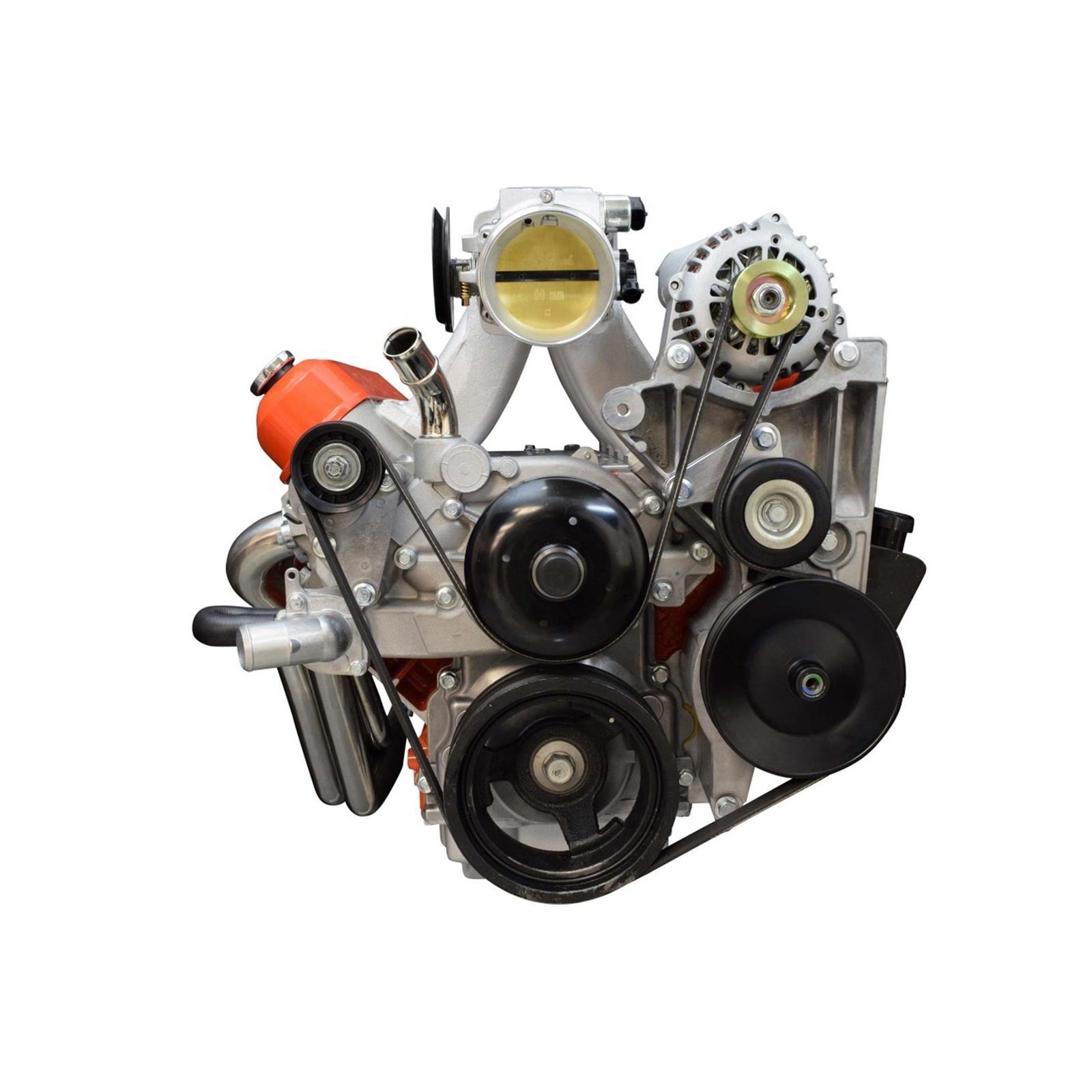 ICT Billet 551353 LS Truck Idler Pulley Relocation Bracket