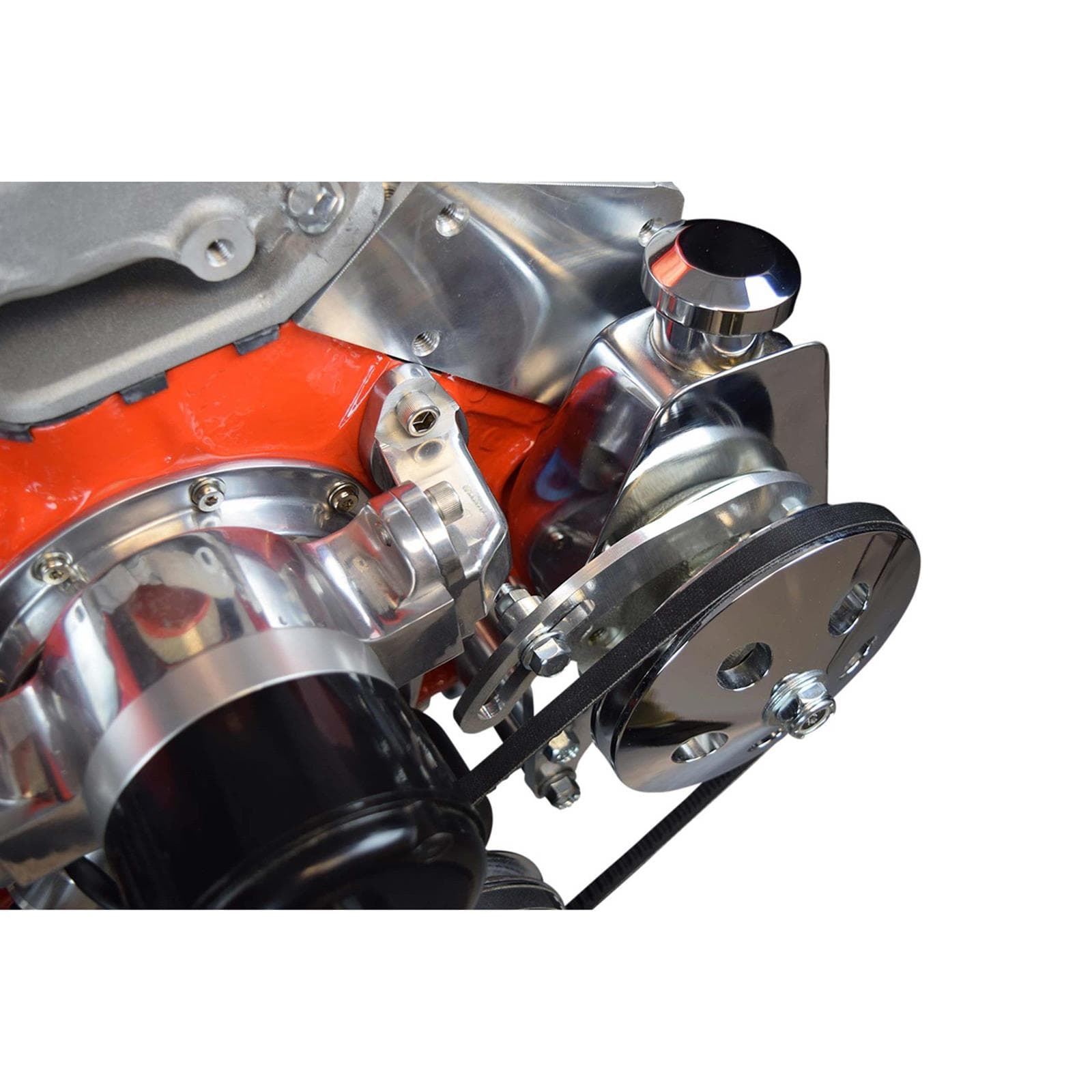 ICT Billet 551360 SBC P/S Pump Bracket for Electric Water Pump