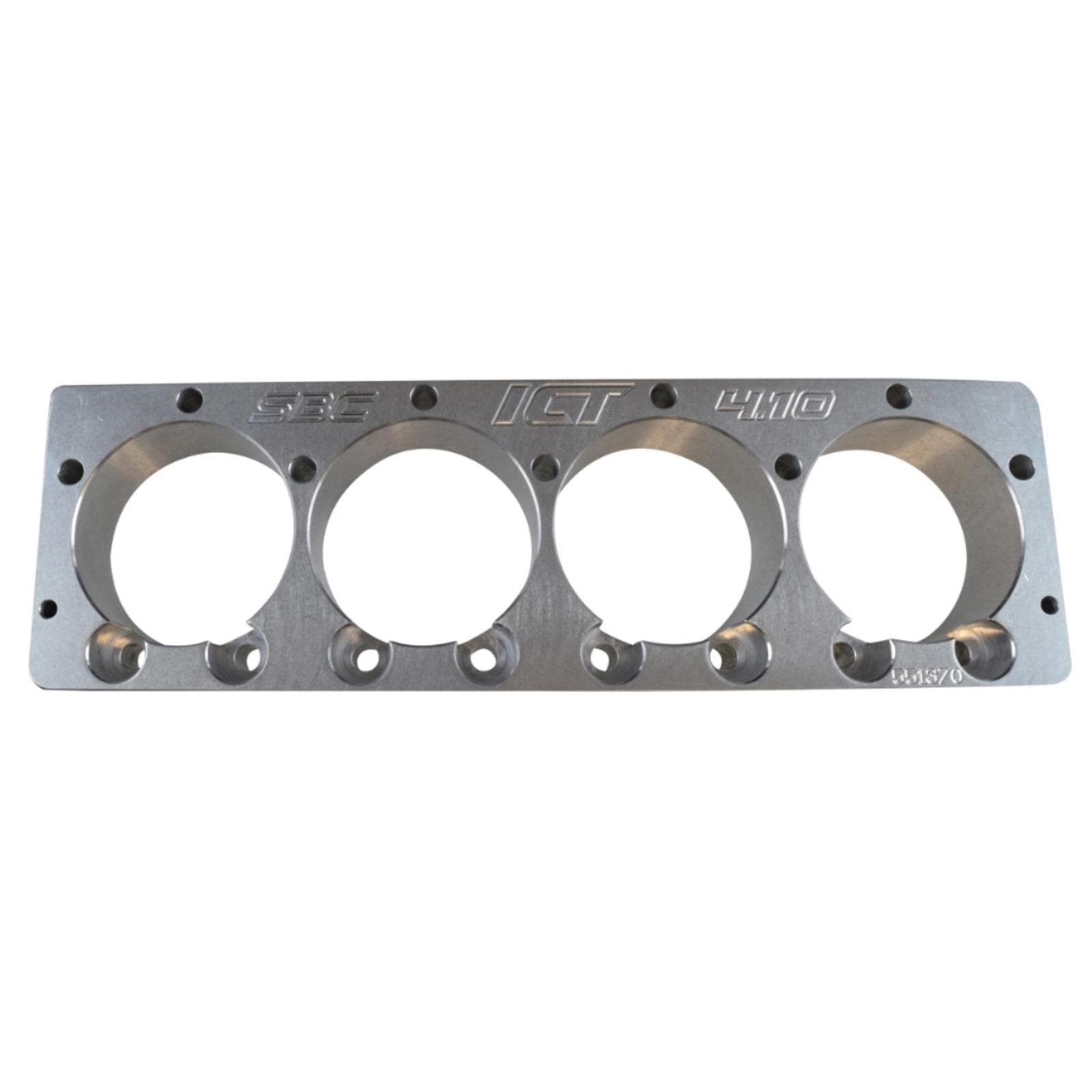 ICT Billet 551370 SBC Torque Plate for Boring Cylinders