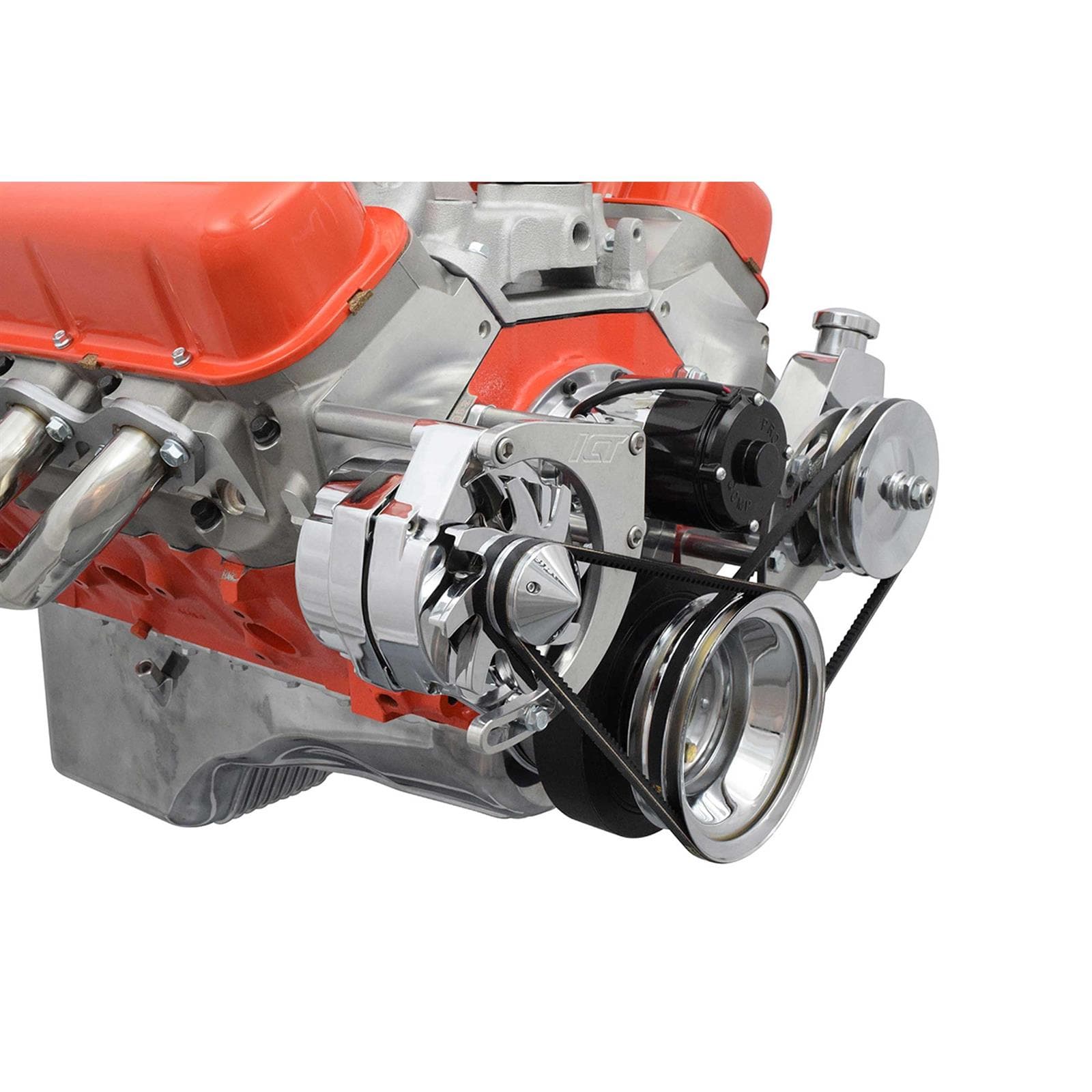 ICT Billet 551416 BBC Alt, P/S Pump Accessory Drive Bracket Kit