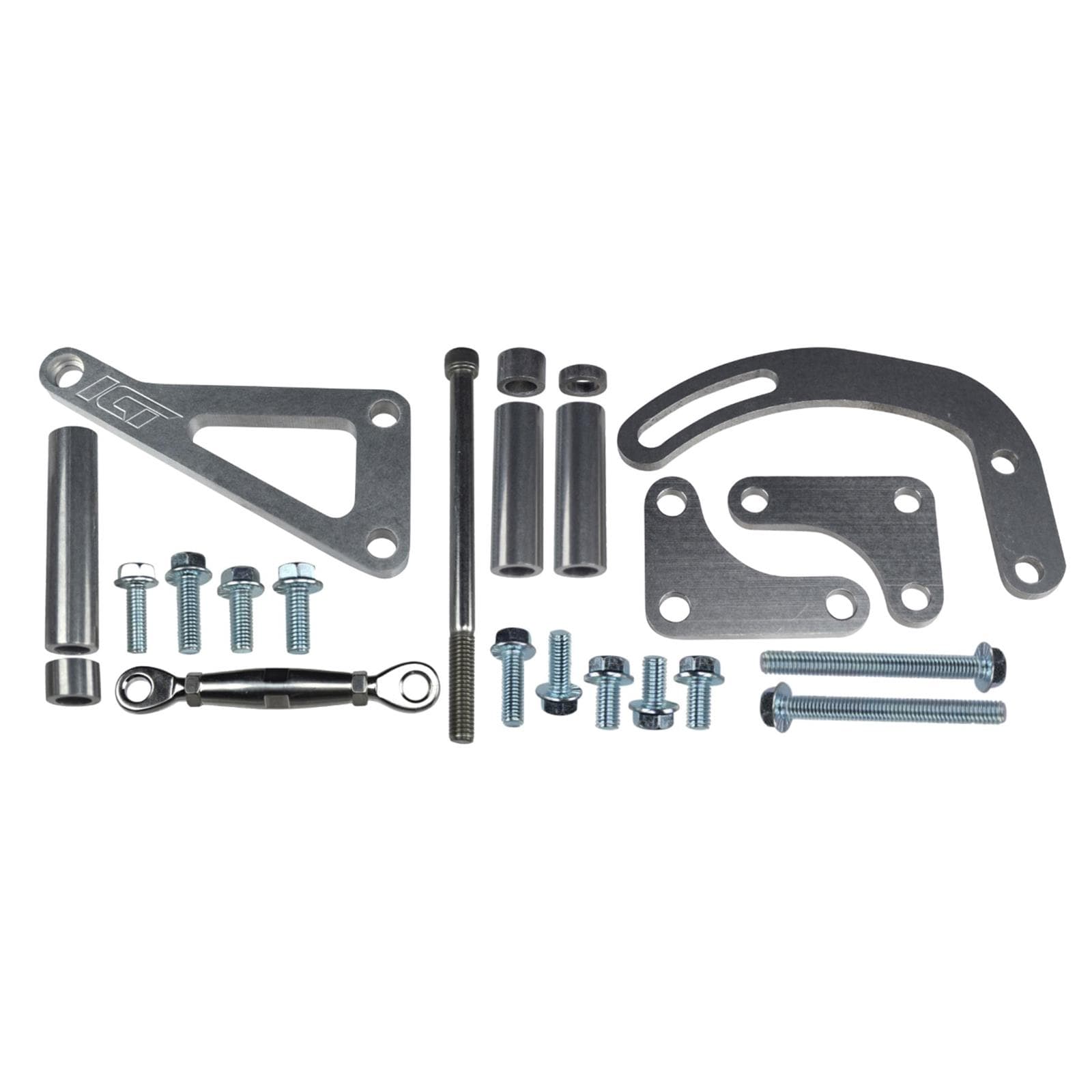 ICT Billet 551476 SBC Alternator and P/S Pump Bracket Kit