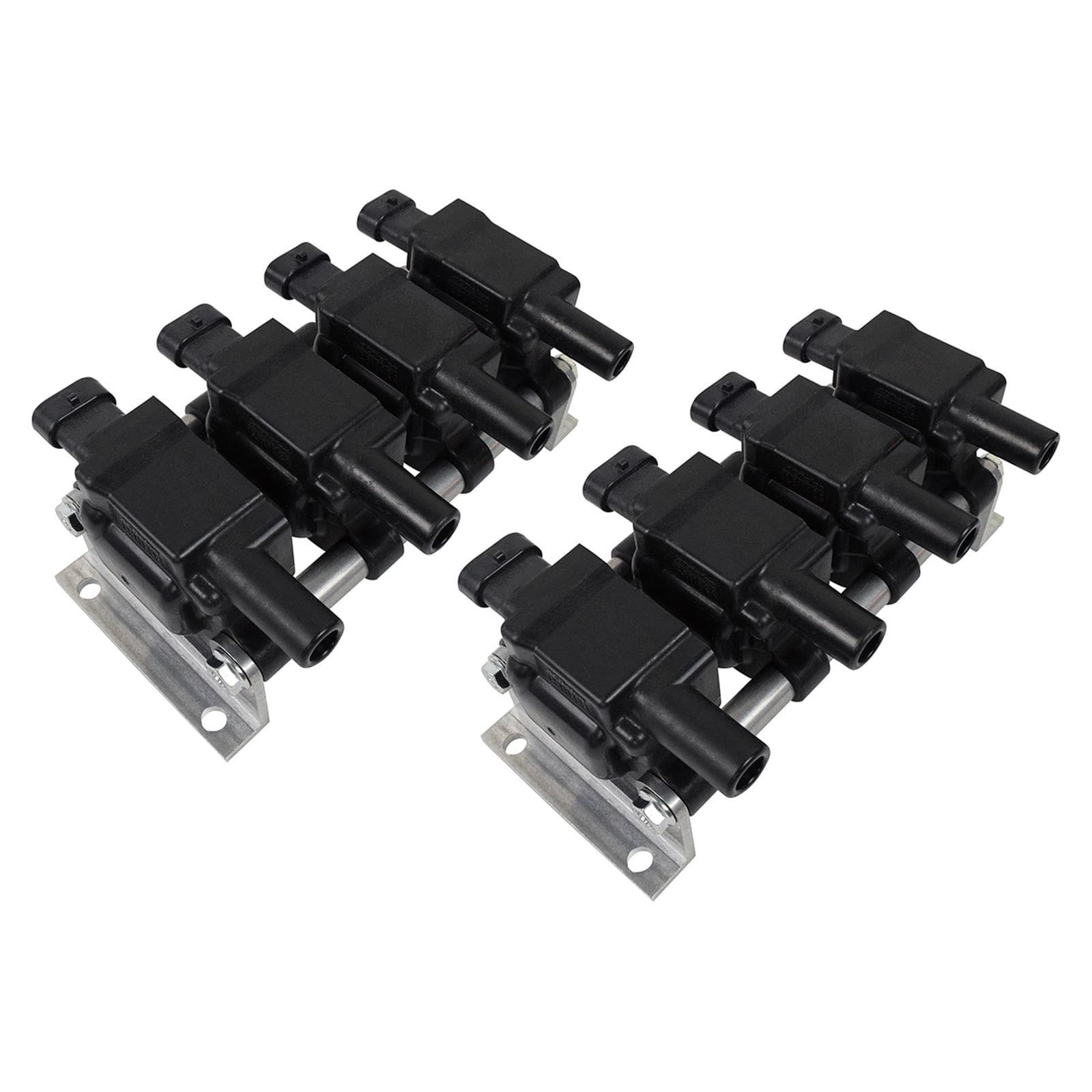 ICT Billet 551532 LS, LT Billet Remote Coil Brackets 8 Coils