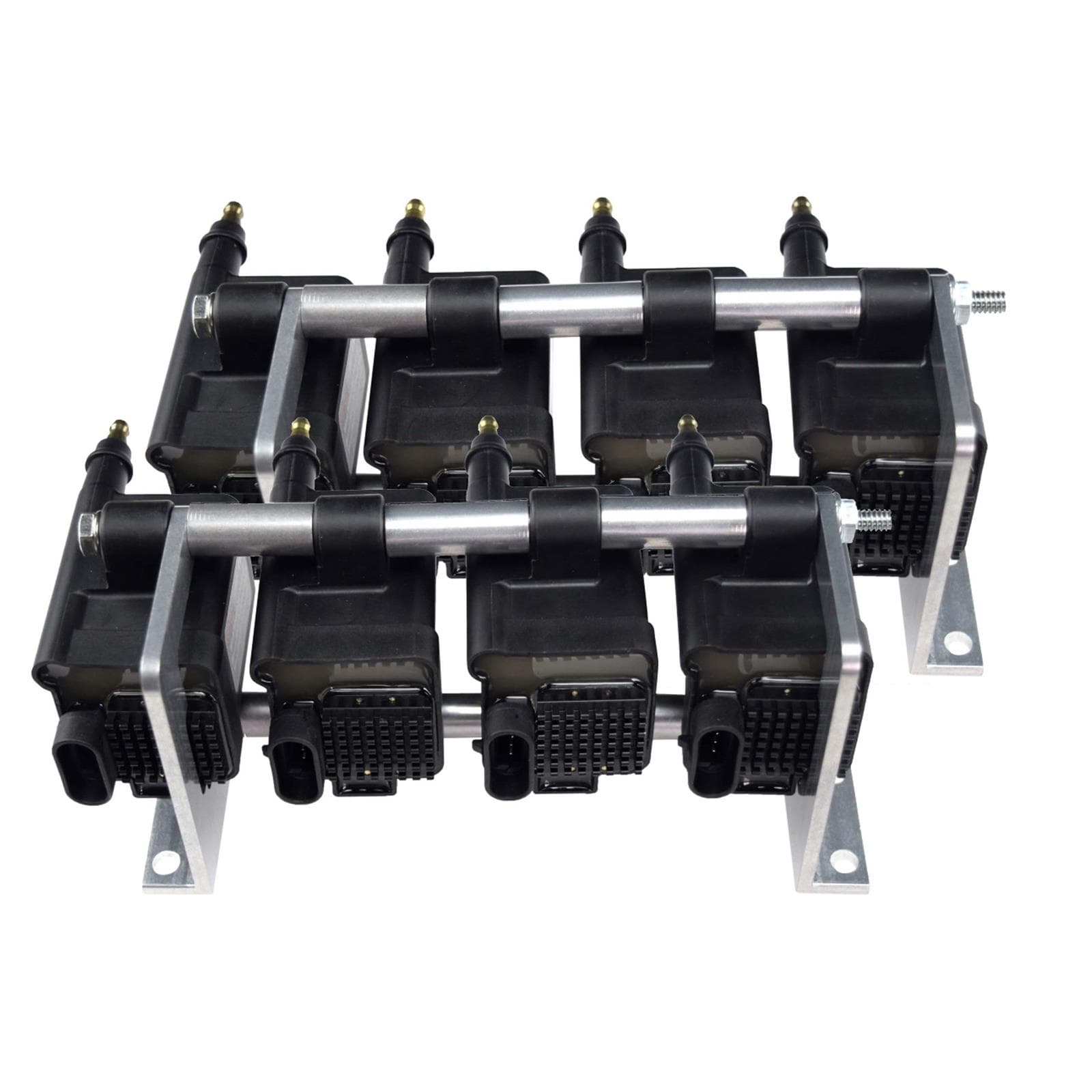 ICT Billet 551588 LS Billet Remote Mount Coil Brackets 8 Coils