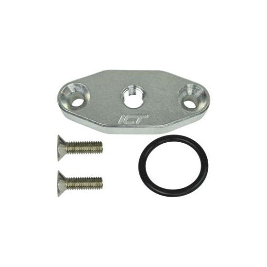 ICT BILLET 551608 LS1 Turbo Oil Supply Port Adapter, 1/8 Inch NPT