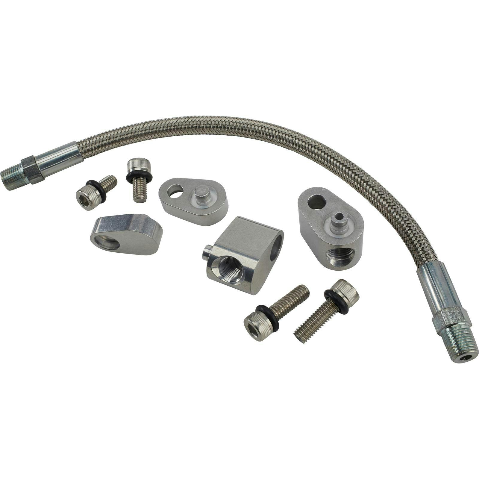 ICT Billet 551692 Coolant Crossover Hose Kit, LS Throttle Body