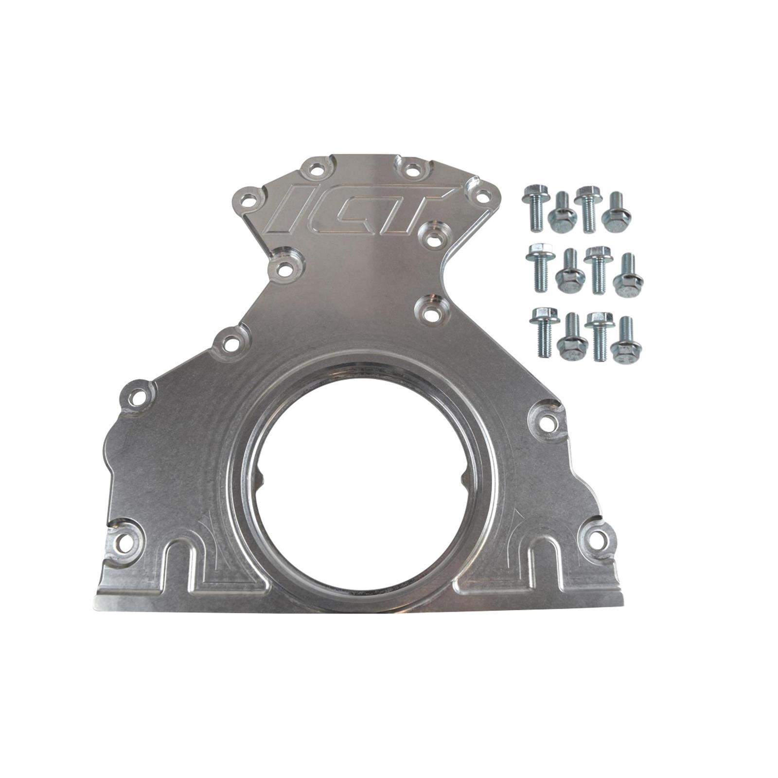 ICT Billet 551727 LS Aluminum Rear Main Cover Seal Housing
