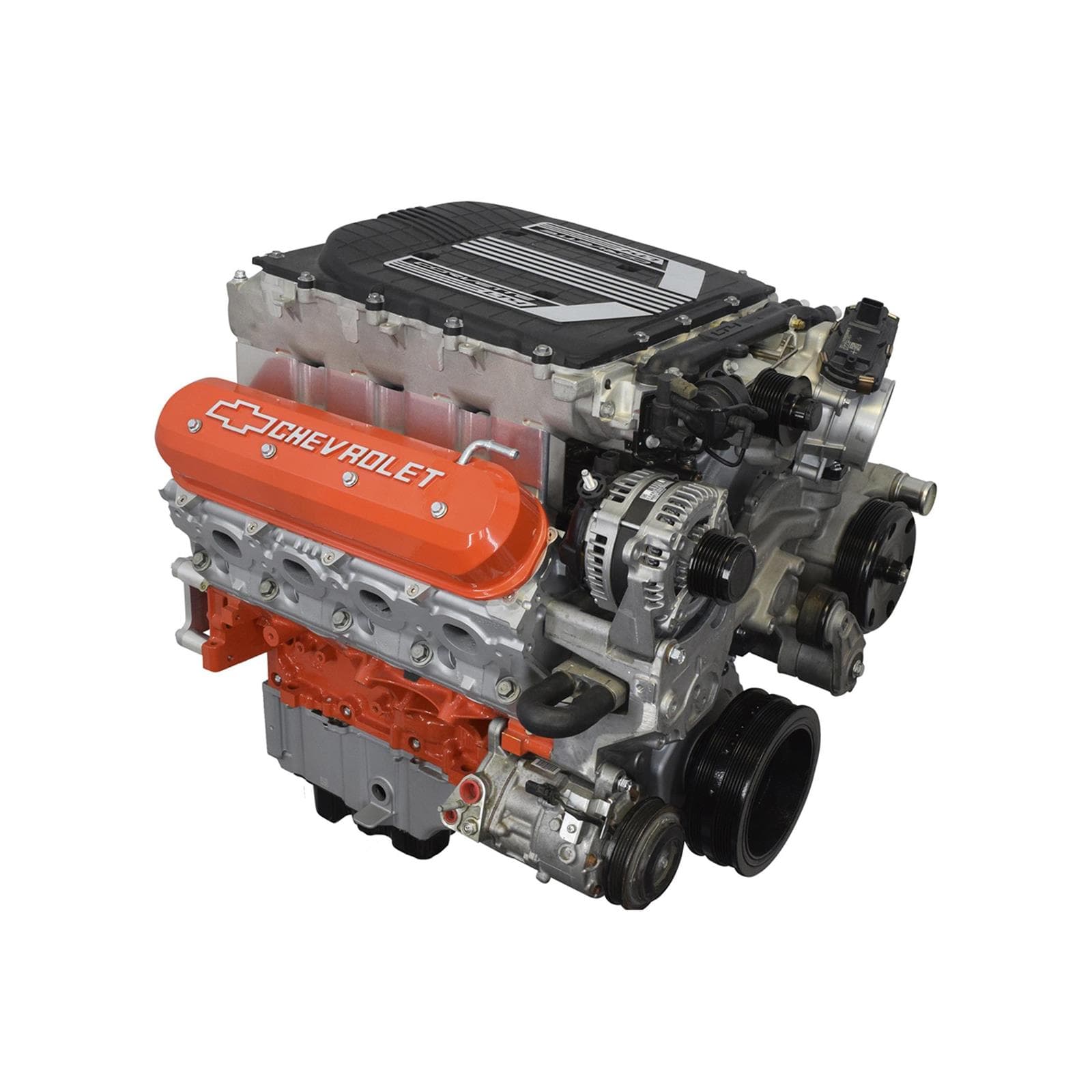 ICT Billet 551770 Cylinder Head to LT4 Tall Supercharger Adapters