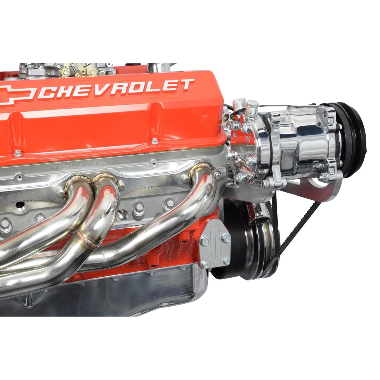 ICT Billet 551775 SBC Sanden A/C Compressor Bracket for Long W/P