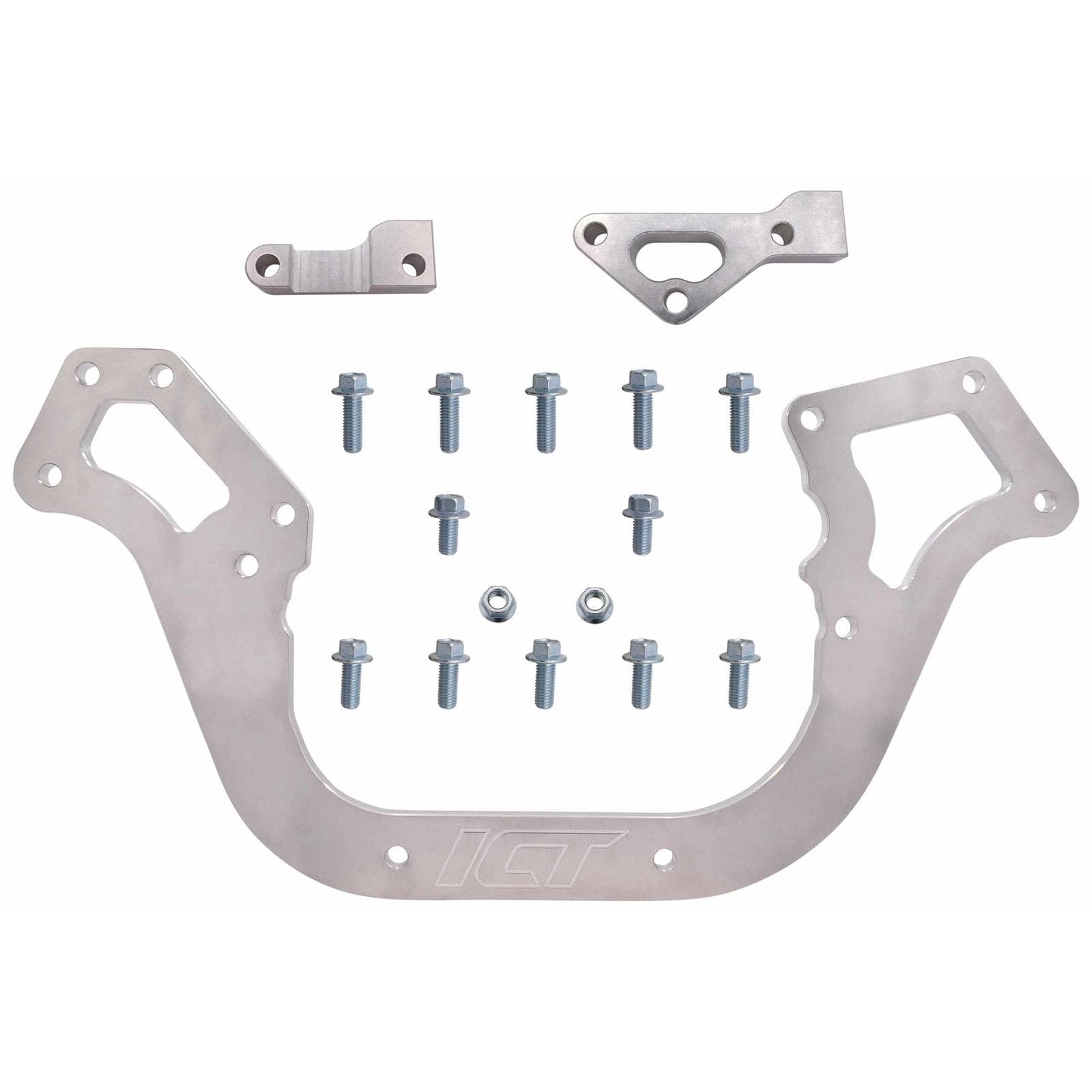 ICT Billet 551825-LS01 Sprint Car Front Engine Plate for LS