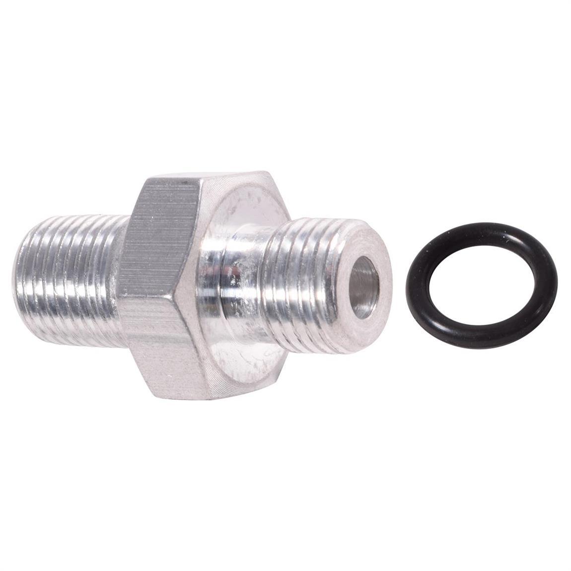 ICT Billet 551946-125NP Fuel Pressure Sensor Adapter to 1/8in NPT