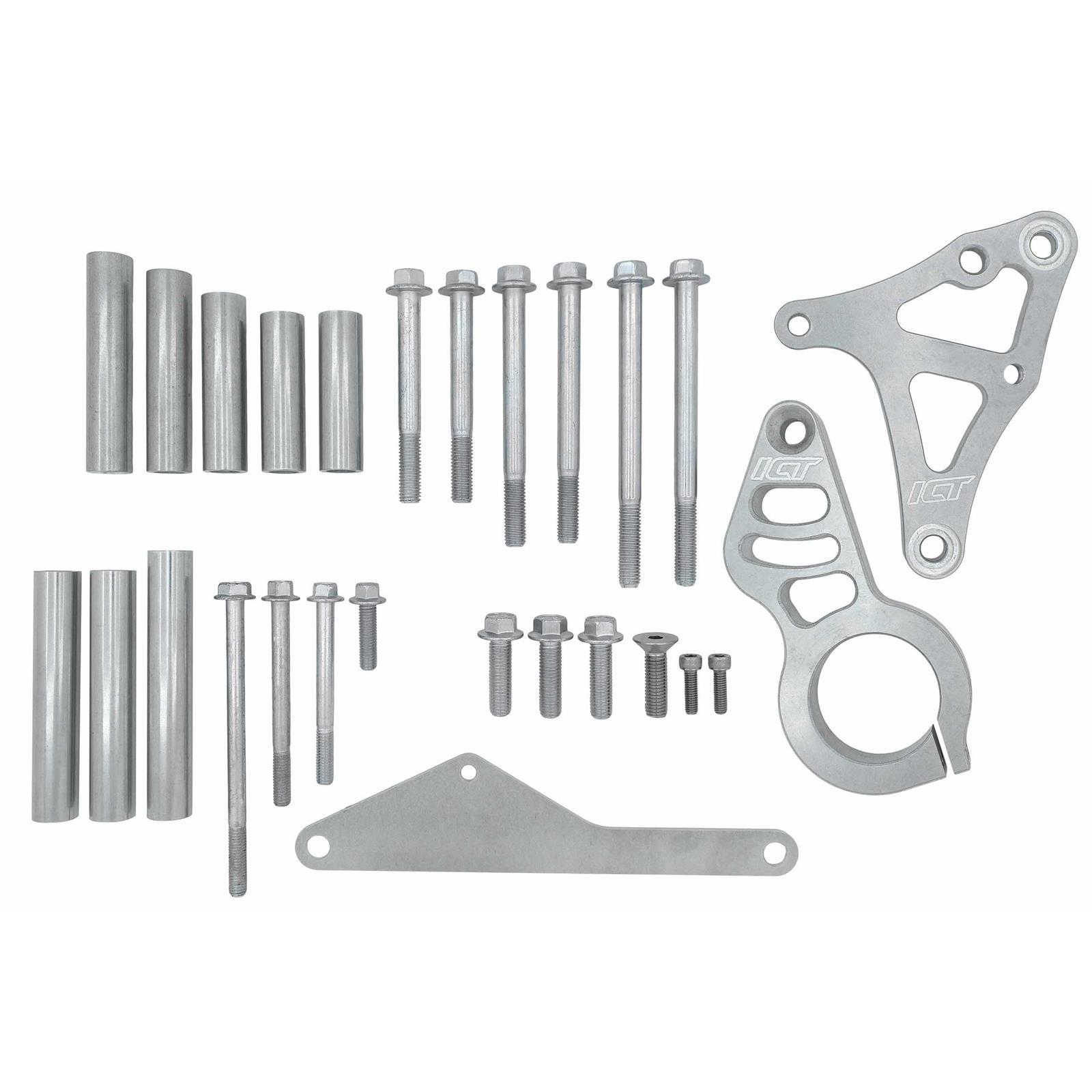 ICT Billet 551969-LS02 LS Engine Low Mount D/S Fuel Pump Bracket