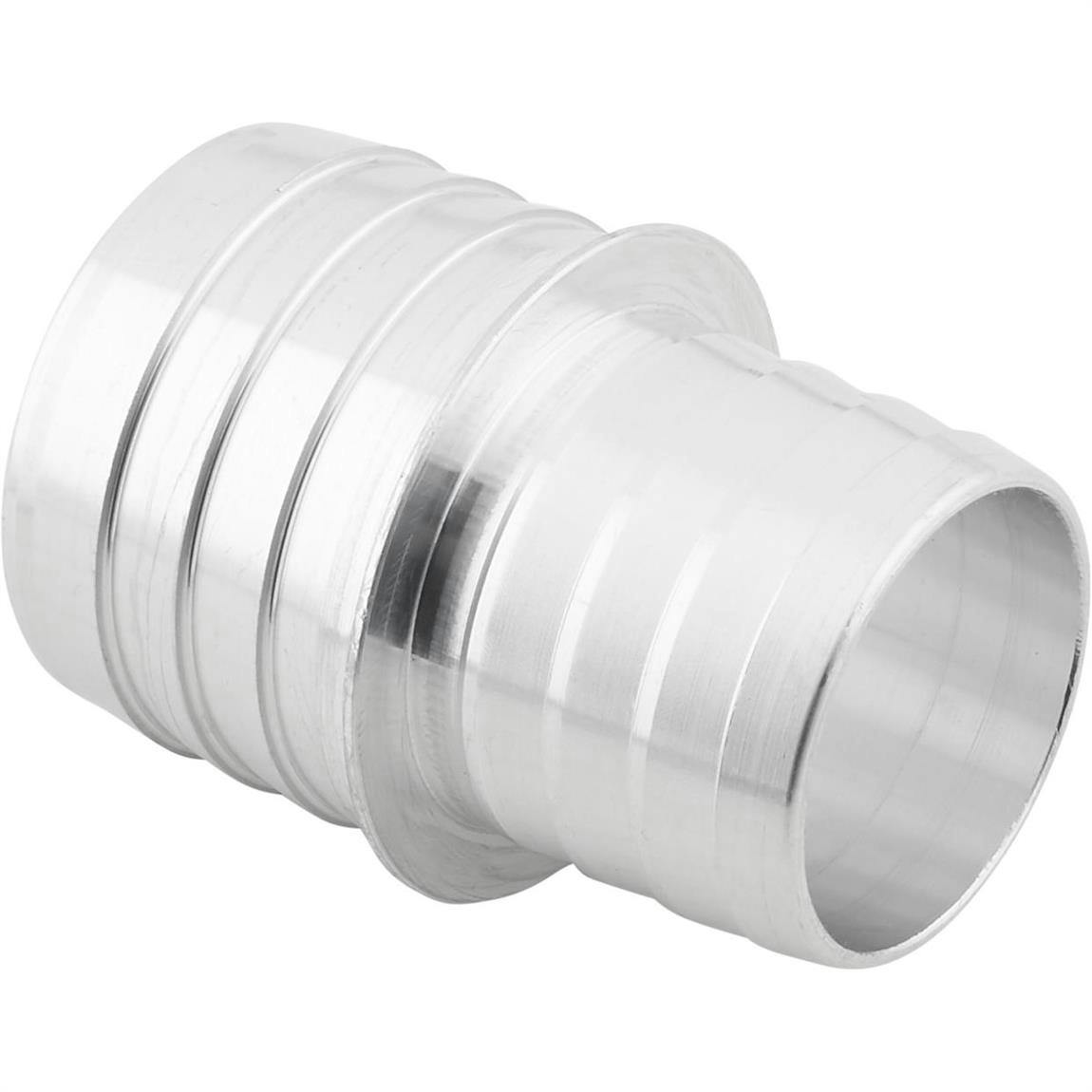 ICT BILLET AN627-21A Hose Barb Reducer Coupler, 1.25-1.5 Inch OD