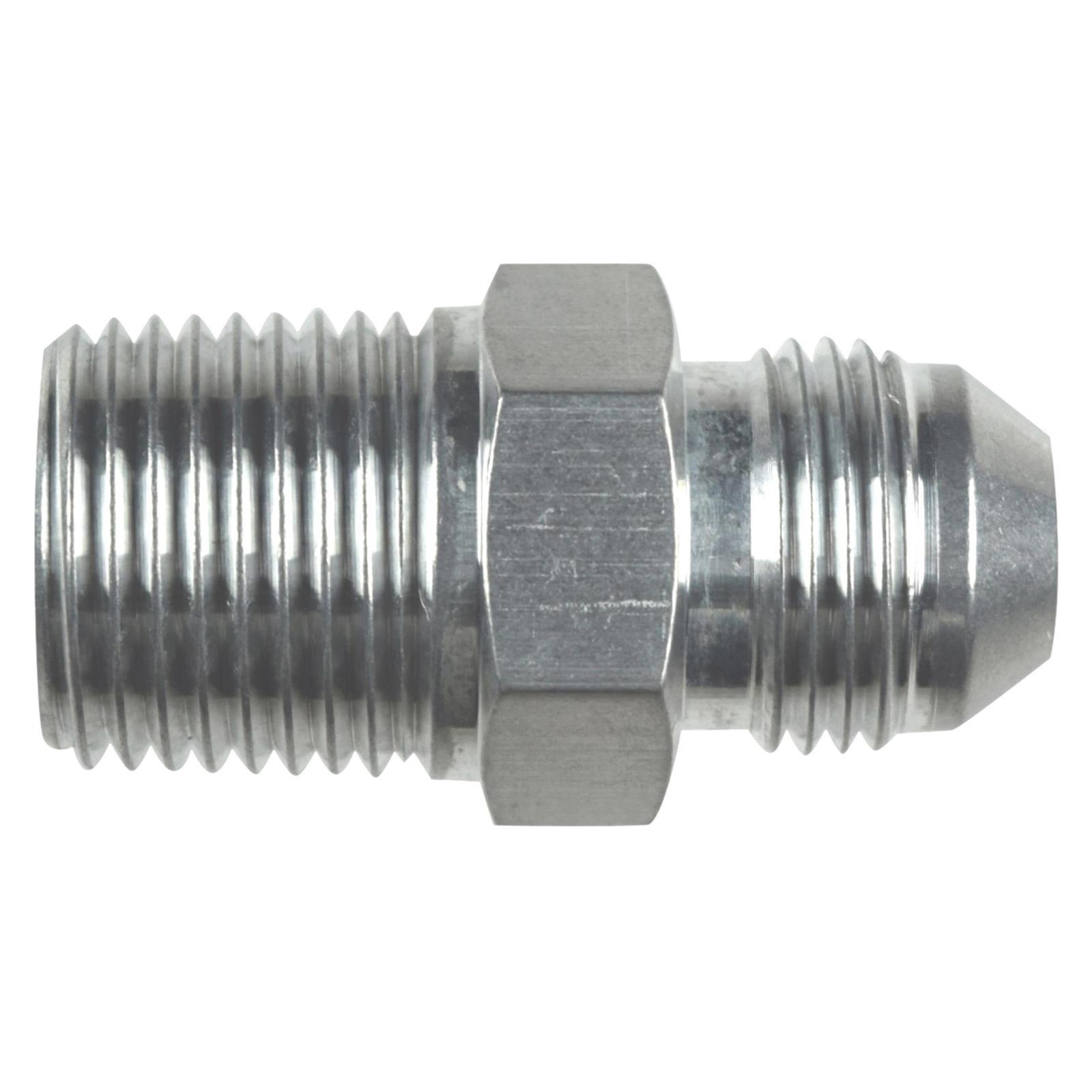 ICT Billet AN816-08-08A 8AN Flare Male to 1/2 NPT Pipe Fitting