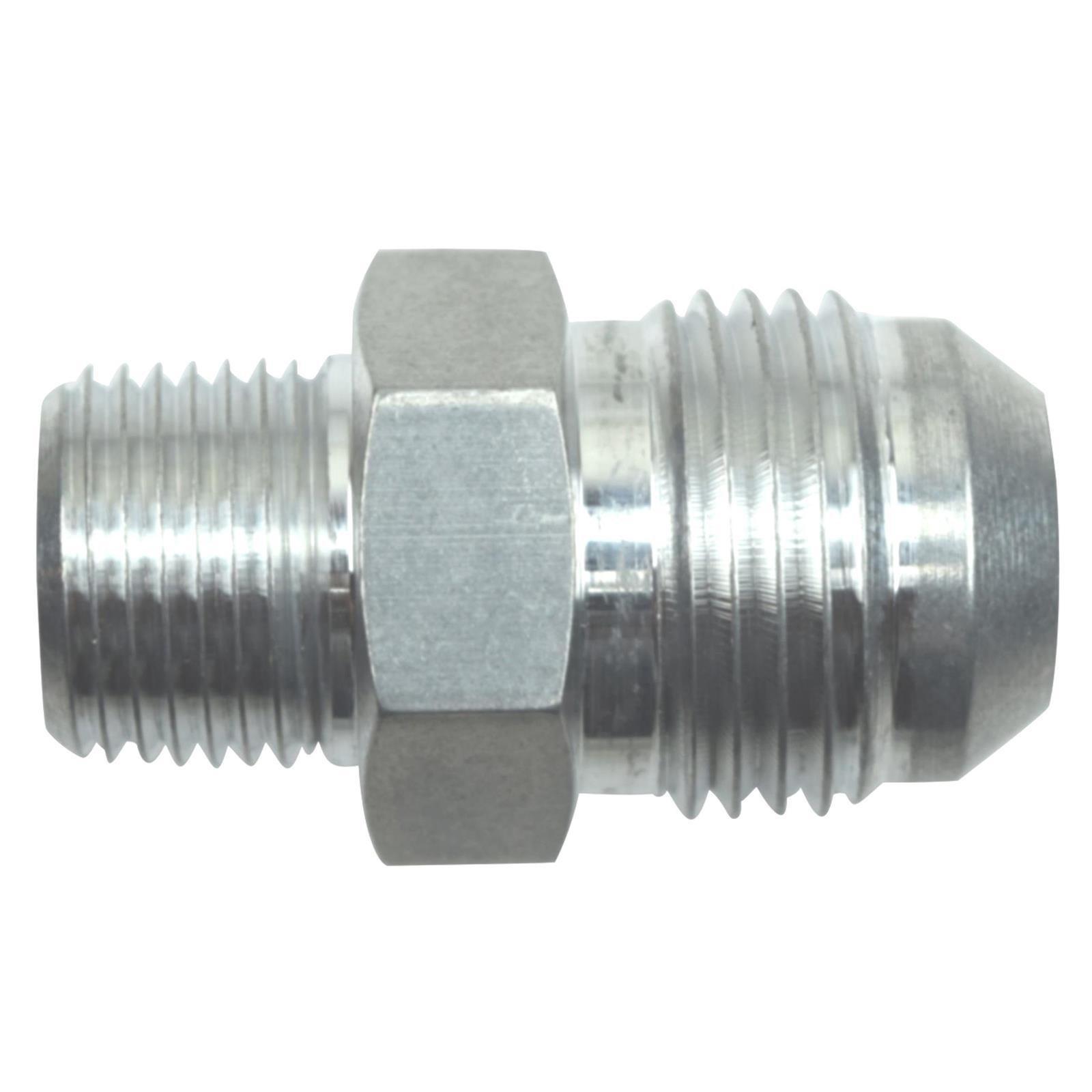 ICT Billet AN816-10-06A 10AN Flare Male to 3/8 NPT Pipe Fitting