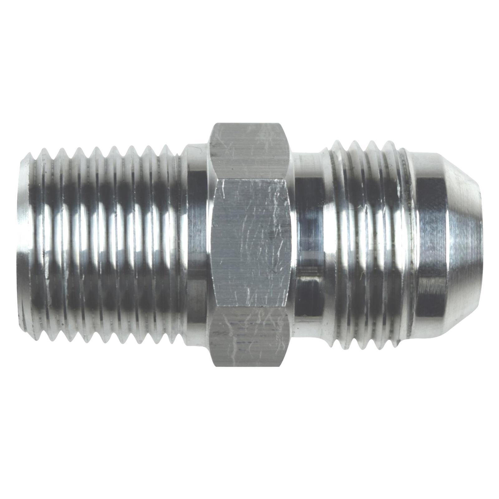 ICT Billet AN816-10-08A 10AN Flare Male to 1/2 NPT Pipe Fitting