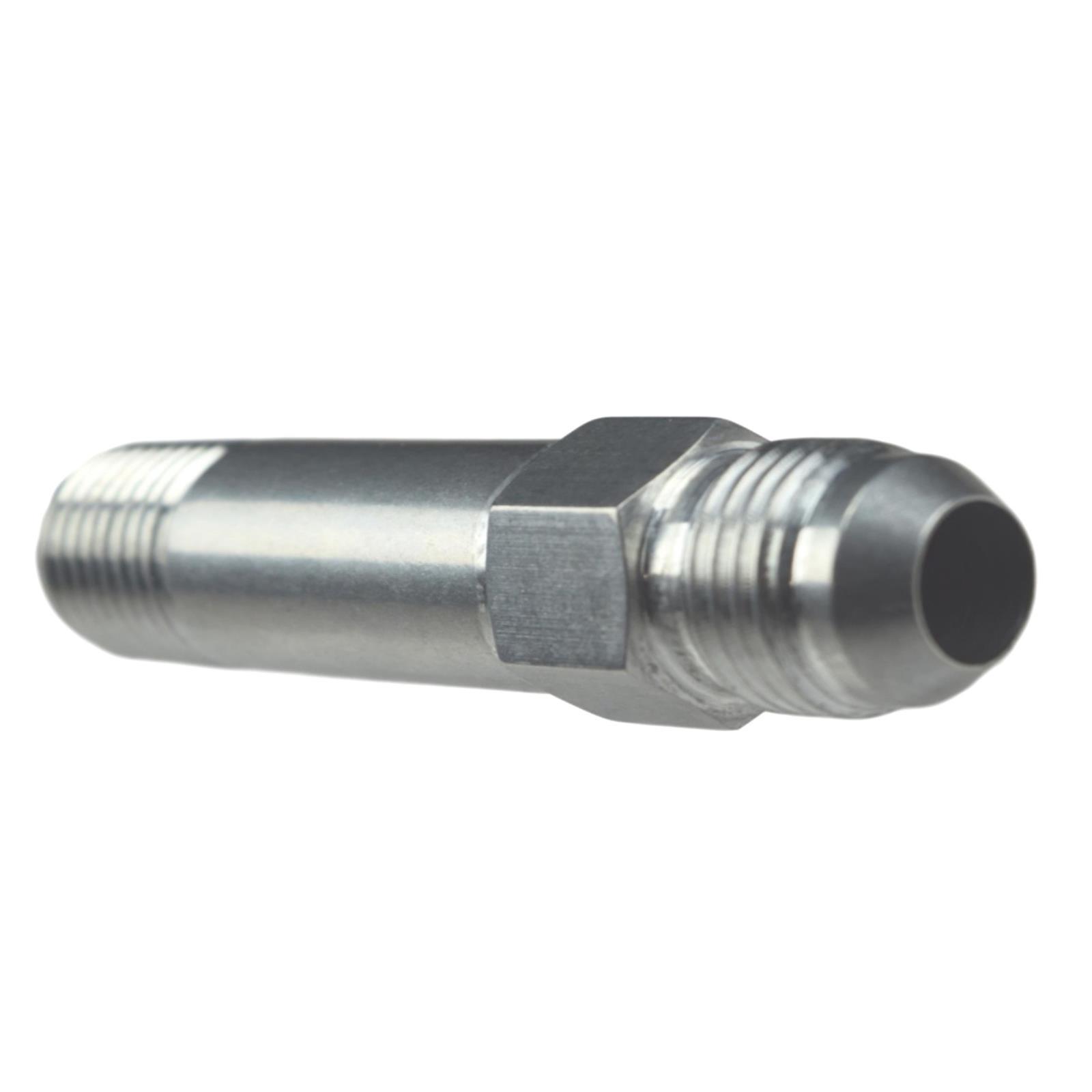 ICT Billet AN816-10-08XL Turbo Drain Extension -10AN Flare to 1/2