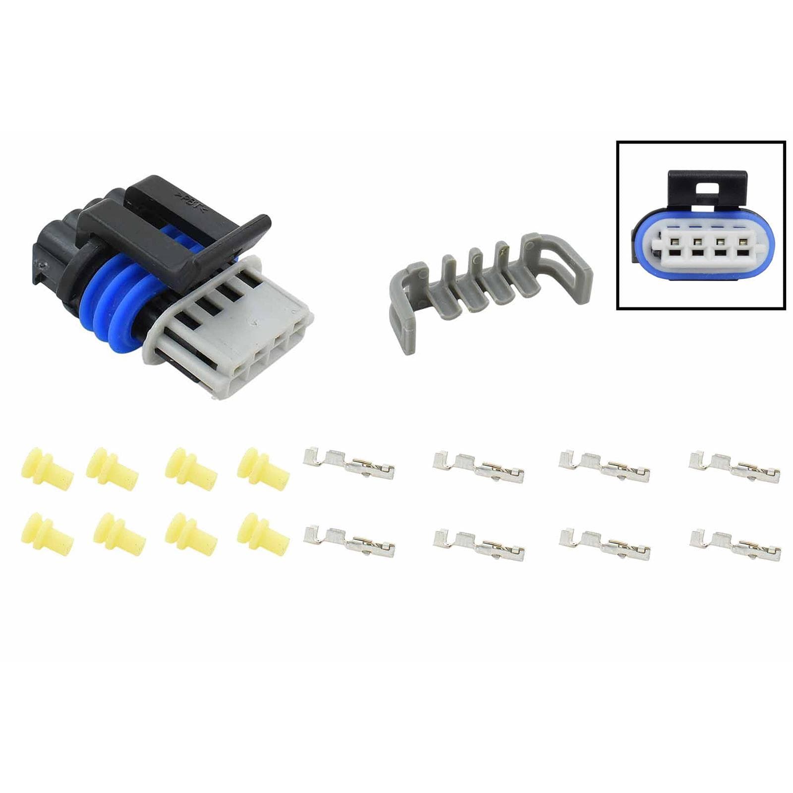 ICT Billet WCCIL30 LS 4-Wire Ignition Coil Harness Connector Kit