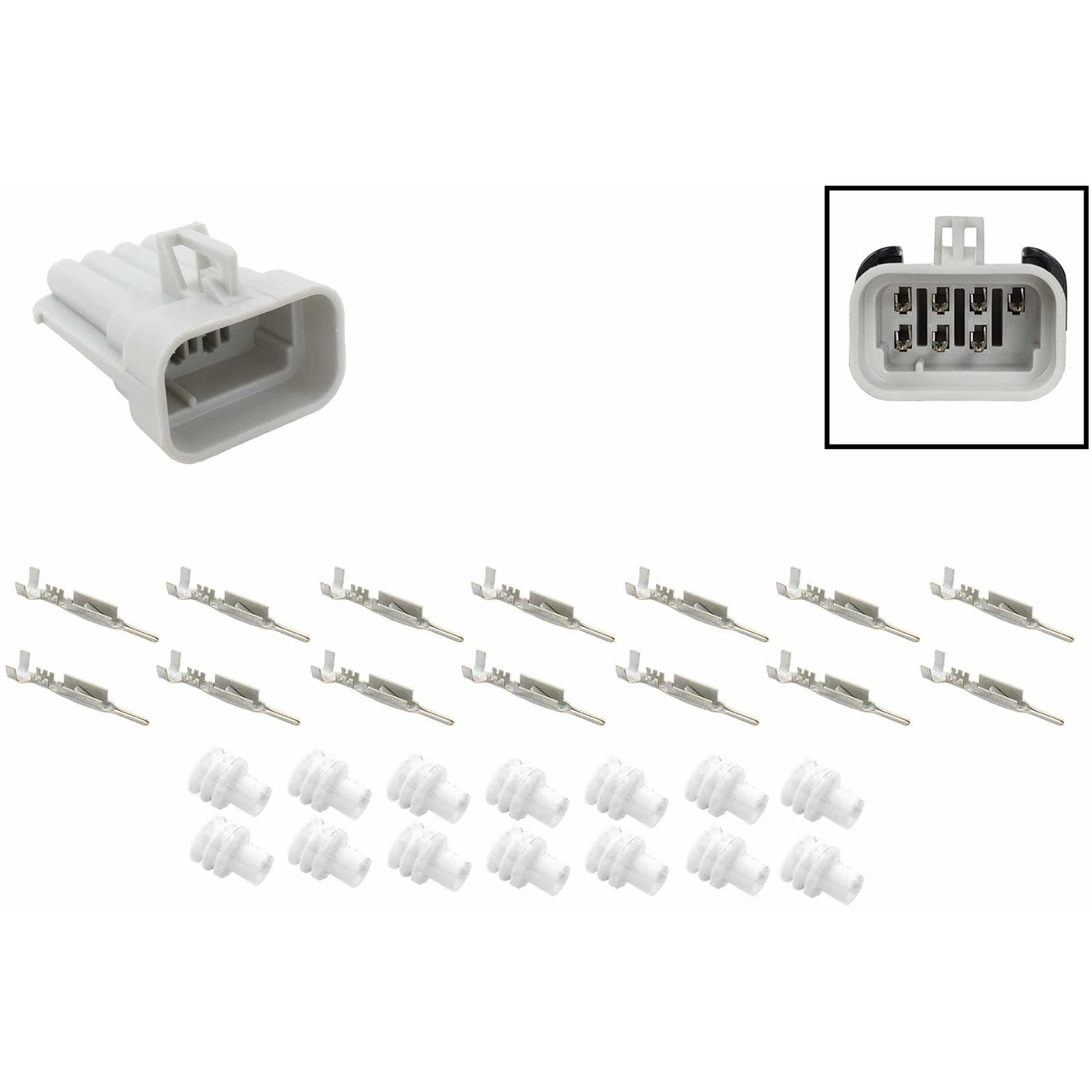 ICT Billet WCCLM30 LS Ignition Coil Wire Harness Male Connector