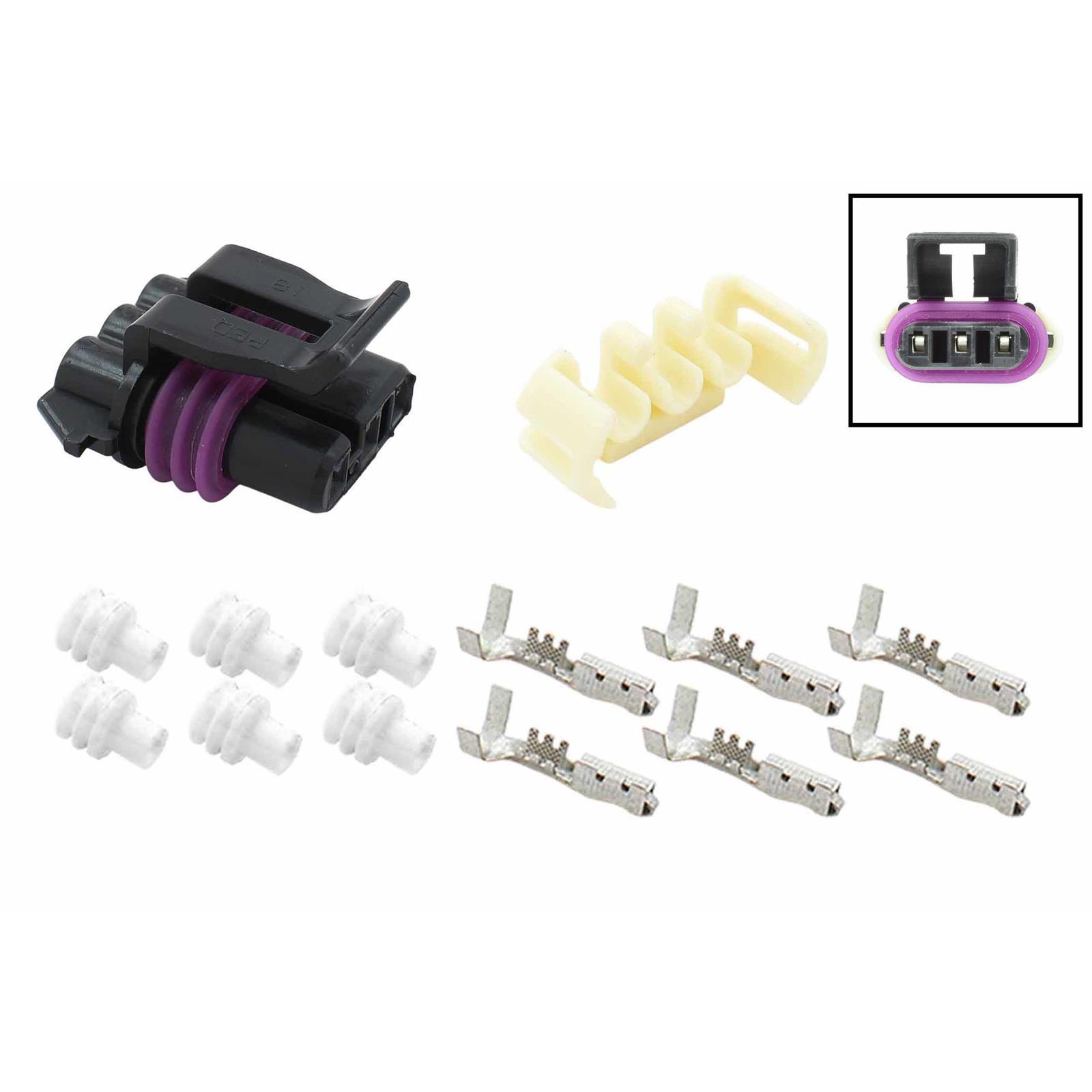 ICT Billet WCCMP30 LS 3-Wire Cam Position Sensor Connector Kit
