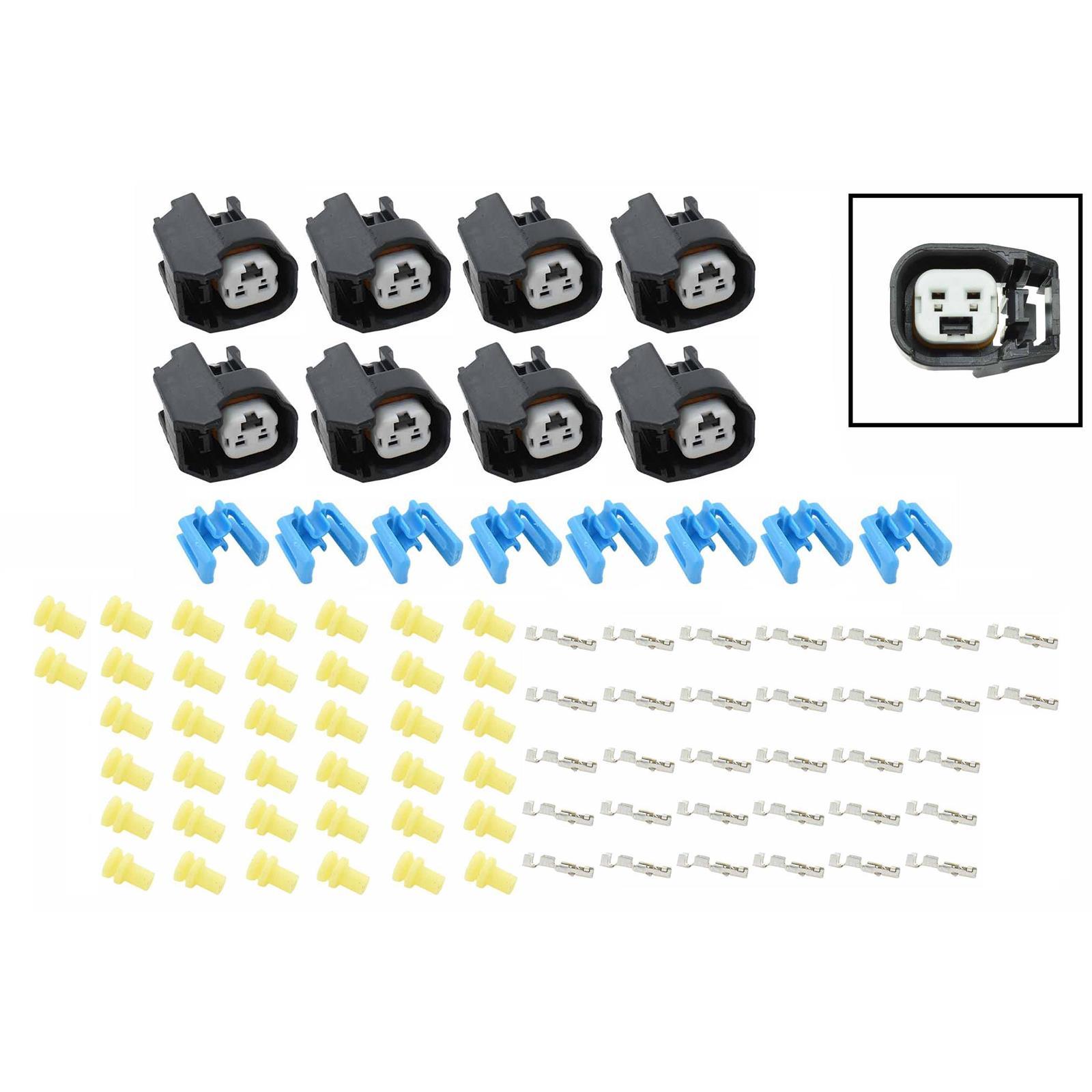 ICT Billet WCINJ40X8 LS EV6 USXAR LD3 Injector Wire Connector