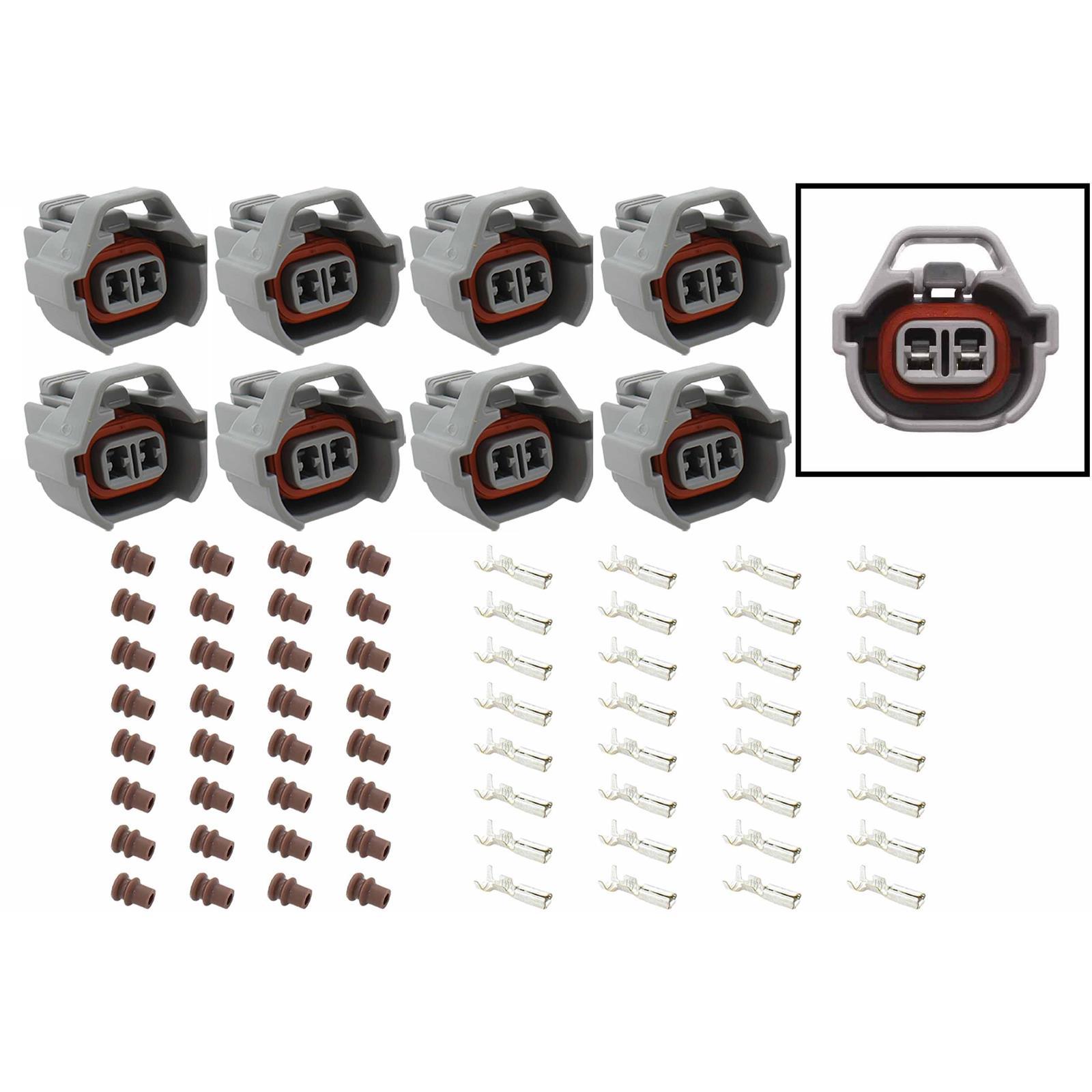 ICT Billet WCINJ41X8 LS Neppon Denso Fast Injector Wire Connecter