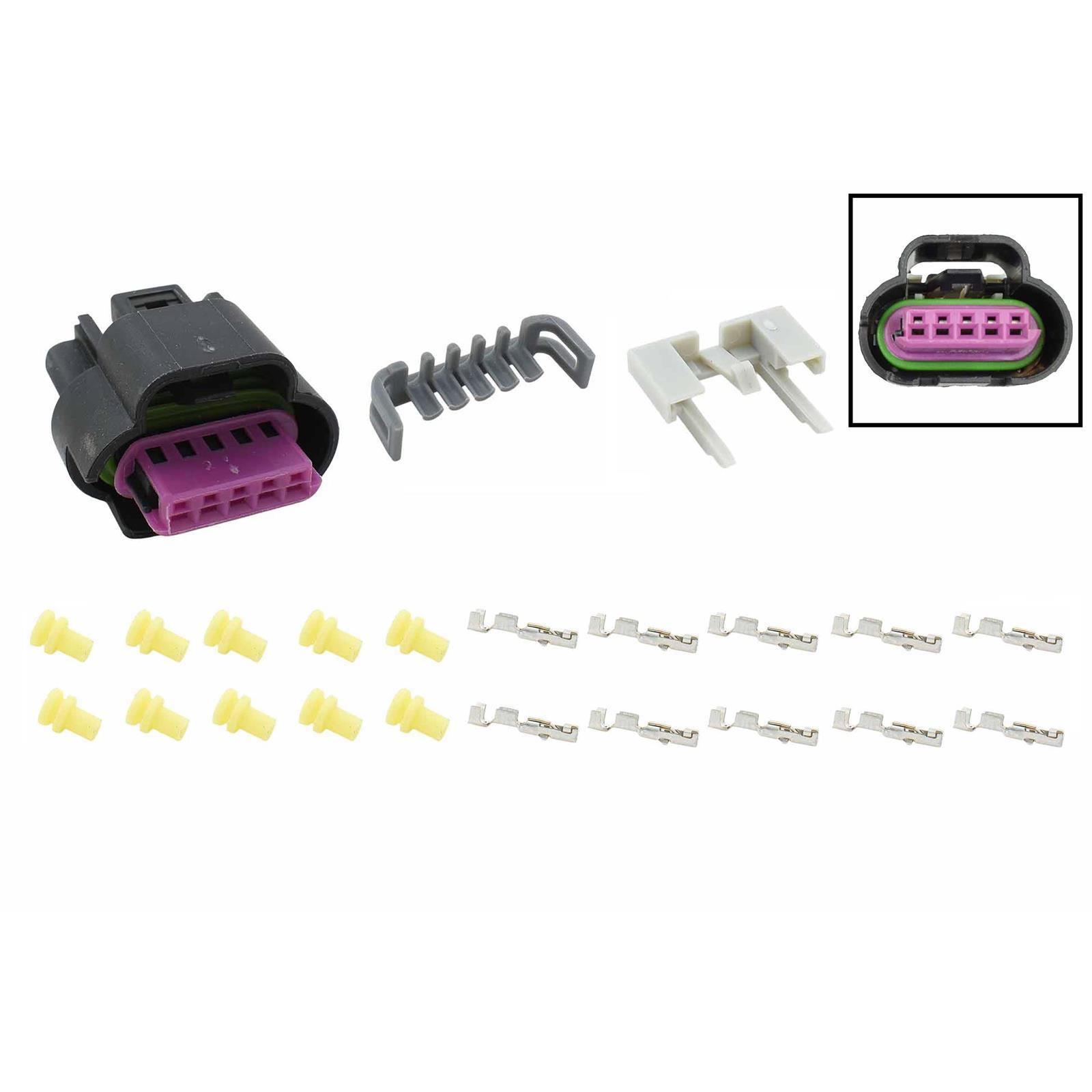 ICT Billet WCMAF30 LS Gen 3, 5-Wire Mass Air Flow Connector Kit