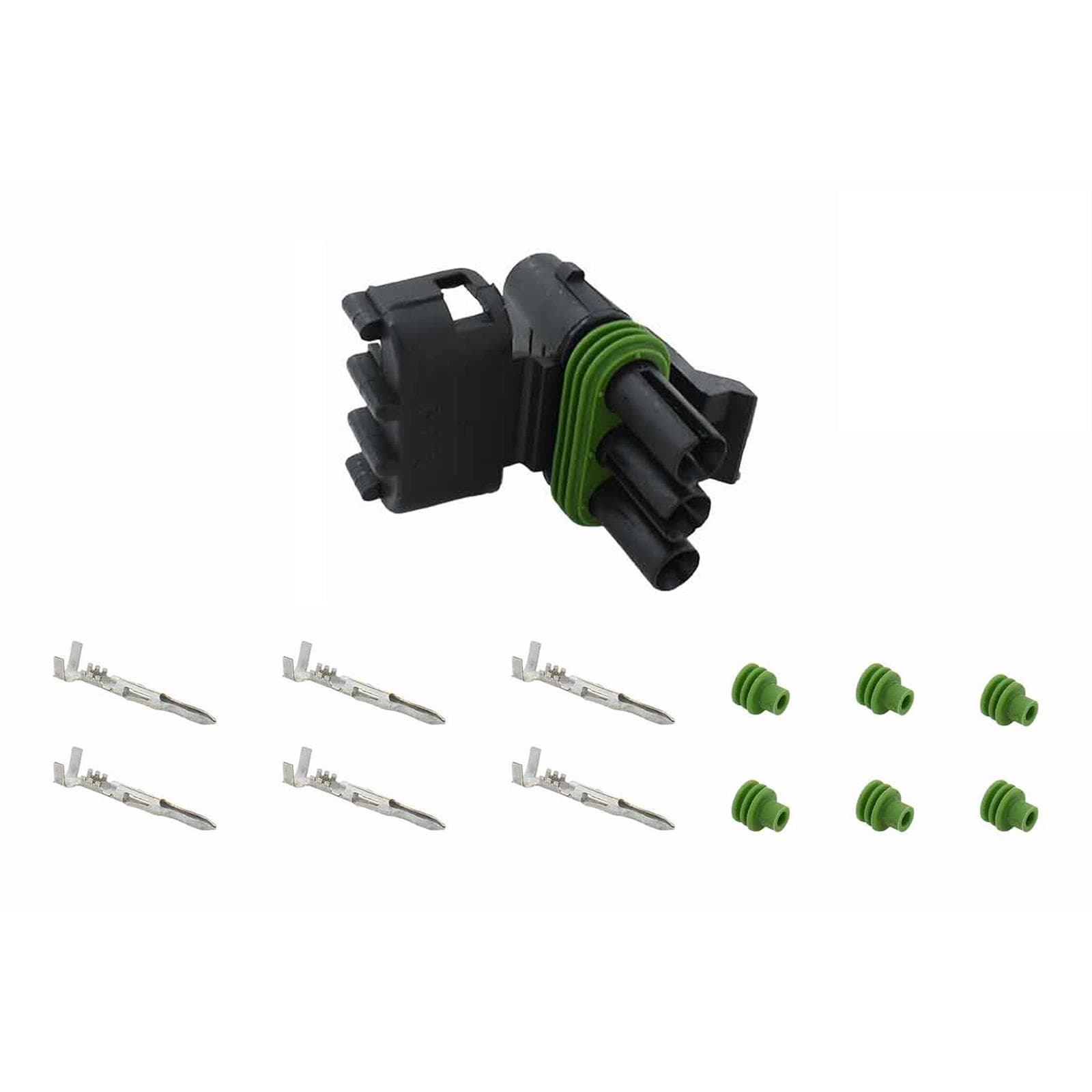 ICT Billet WCMAP10 MAP Sensor 3-Wire 3-Bar Brick Connector Kit