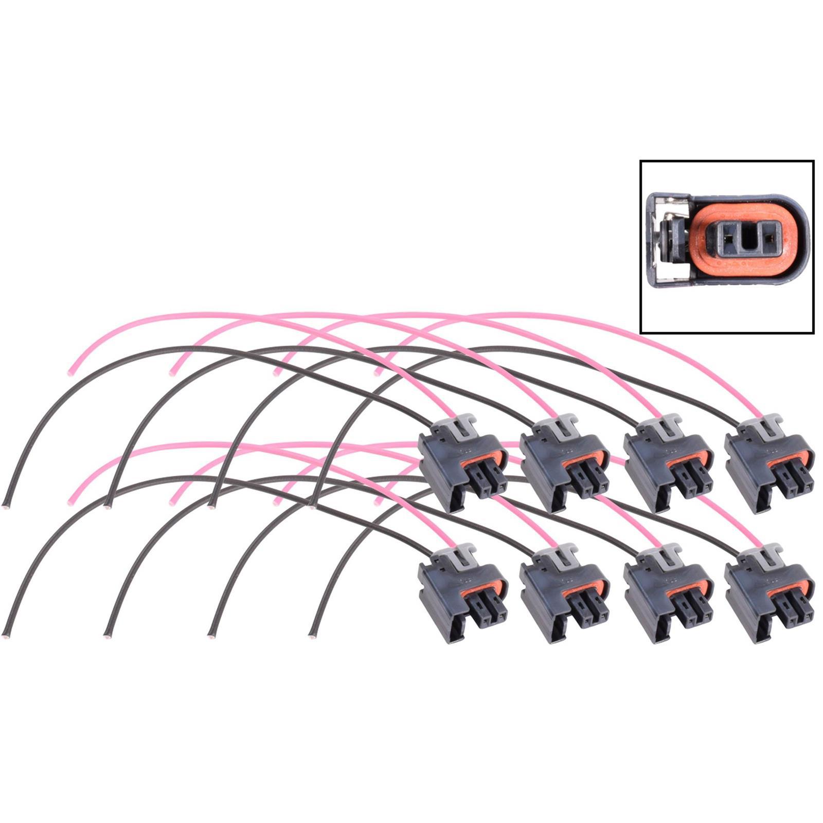 ICT Billet WPINJ31X8 LS Truck Fuel Injector Pigtail Connector