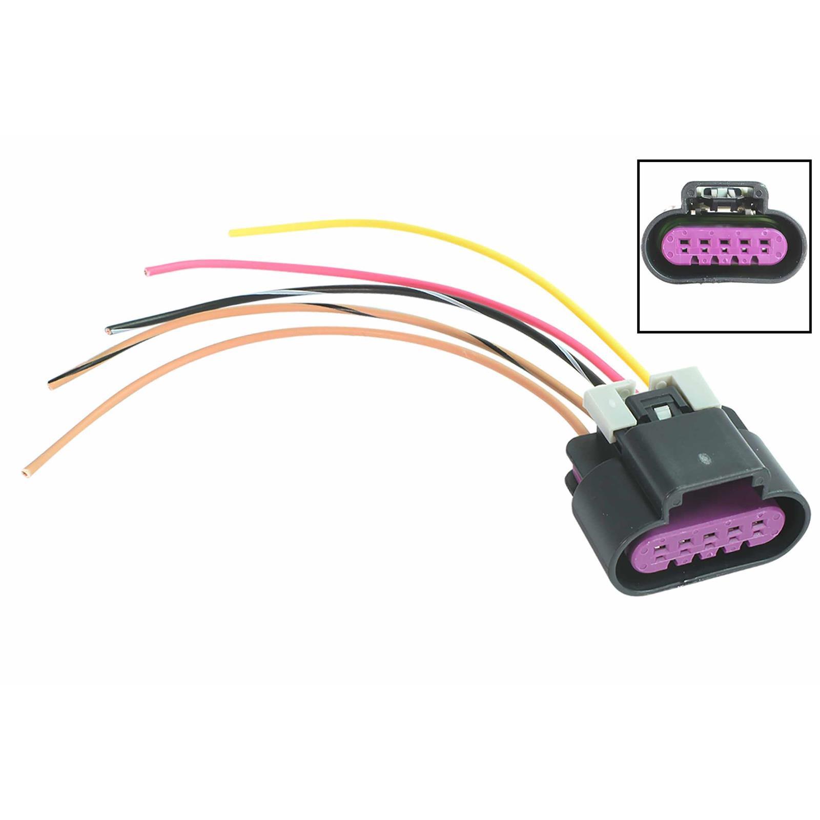 ICT Billet WPMAF40 LS Gen 4 MAF Sensor 5-Wire Connector Pigtail