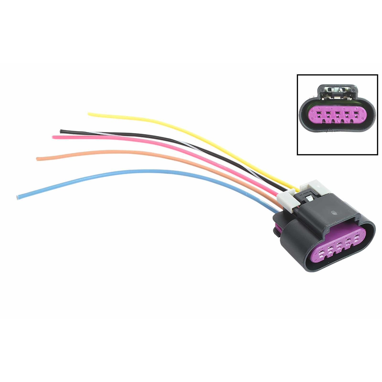 ICT Billet WPMAF43 LS Gen 4 MAF Sensor 5-Wire Connector Pigtail