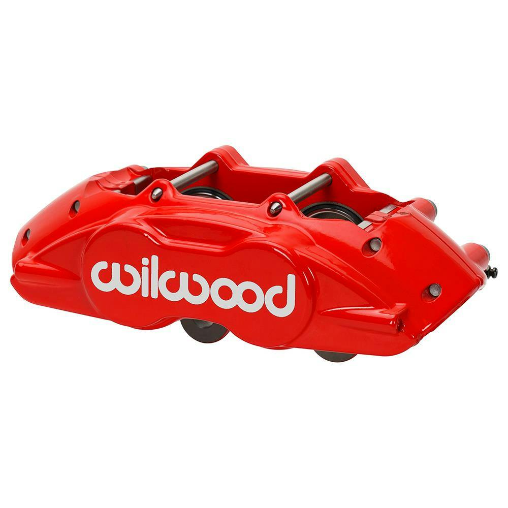 Wilwood 120-16510-RD D11 Four Piston Brake Calipers, Red