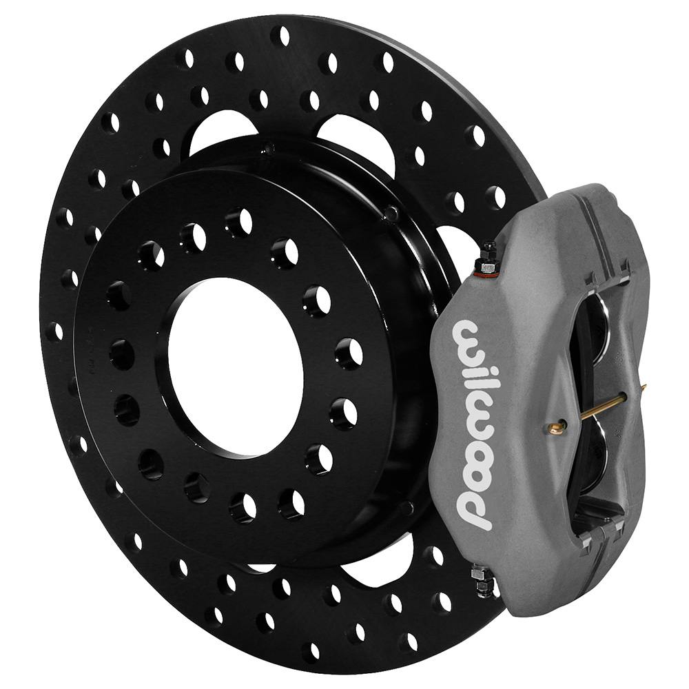 Wilwood 140-0263-BD FDL Rear Drag Brake Kit, Chevy 12 Bolt, Drilled