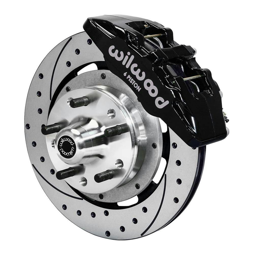 Wilwood 140-10510-D Dynapro 6 12.19 Inch Front Disc Brake Kit,64-74 GM