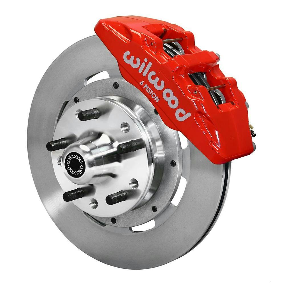 Wilwood 140-10510-R DP6 12.19 Inch Front Disc Brake Kit, 1964-74 GM