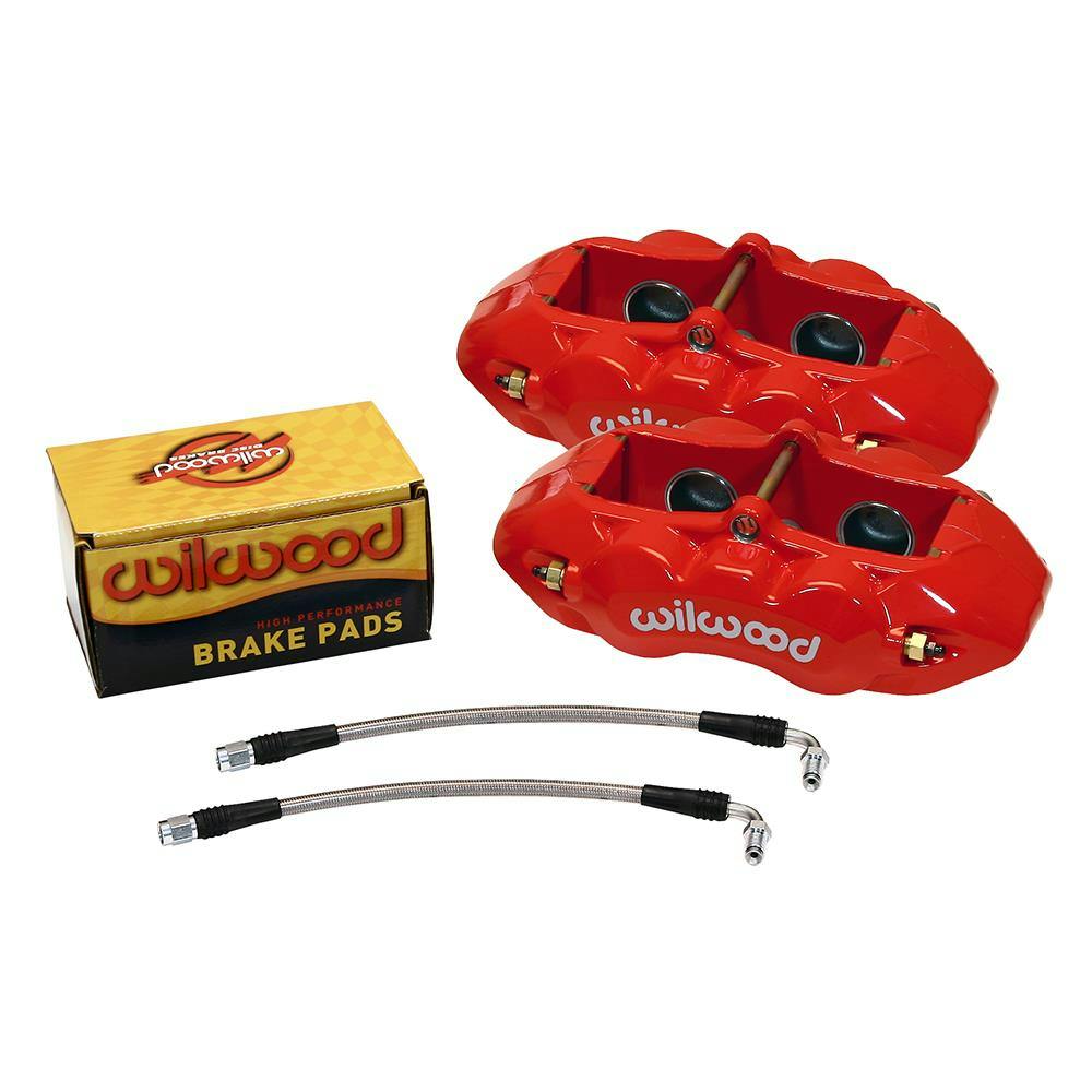 Wilwood 140-10790-R D8-4 Rear Caliper Kit, 1965-82 Corvette C2/C3