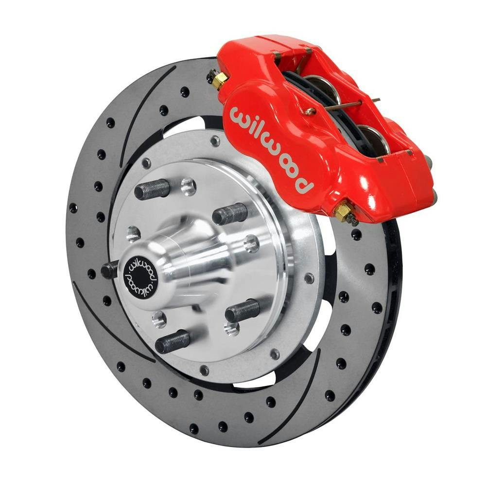 Wilwood 140-11010-DR FDLI Pro Series Front Disc Brake Kit, 55-57 Chevy