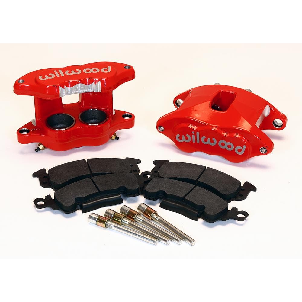 Wilwood 140-11290-R D52 Front Caliper Kit, 2 Inch Piston/1.28 Rotor