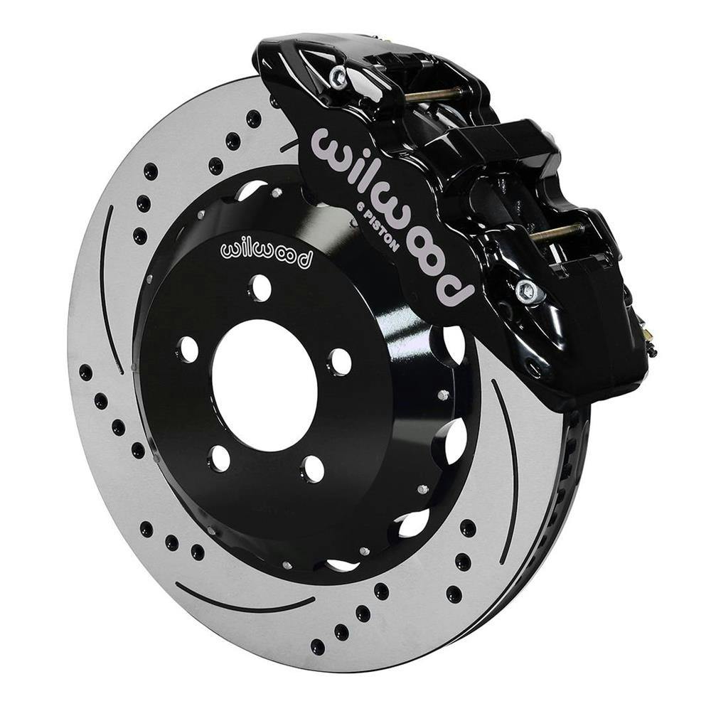 Wilwood 140-11764-D AERO6 14.25 Inch Front Disc Brake Kit, 05-Up Mopar