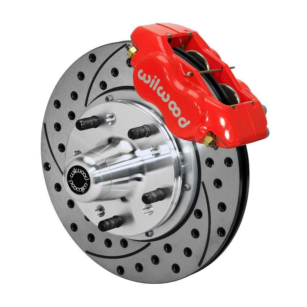 Wilwood 140-12021-DR FDLI Pro Series Front Disc Brake Kit, 65-68 Impala