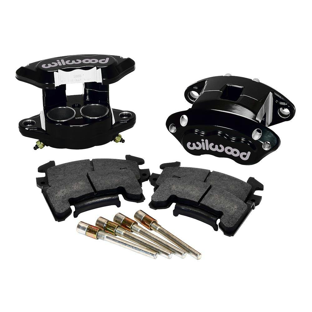 Wilwood 140-12100-BK D154 Front Brake Caliper Kit, Black Anodized