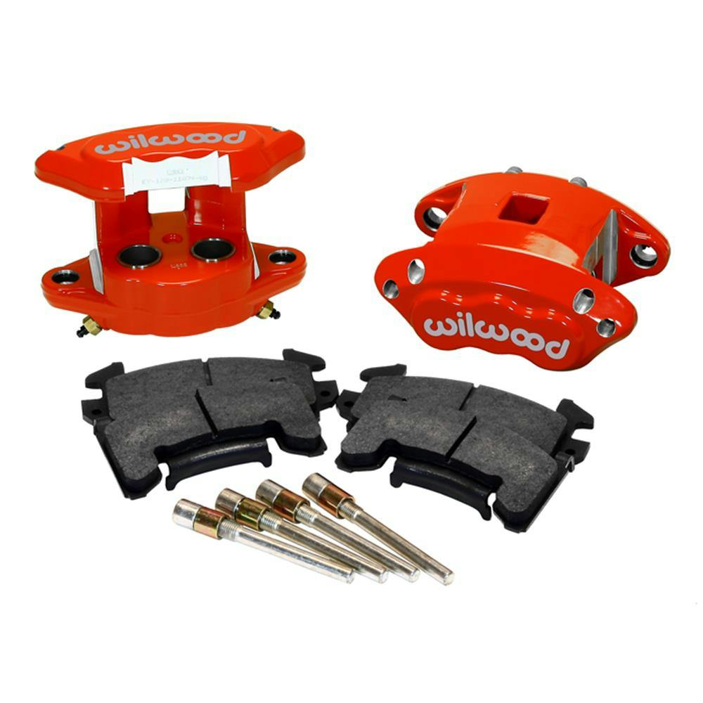 Wilwood 140-12101-R D154 Rear Caliper Kit, 1.12 Inch Piston/1.04 Rotor