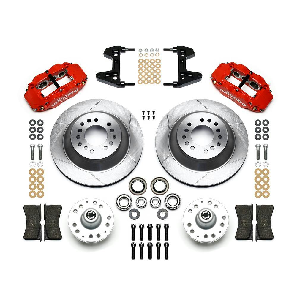 Wilwood 140-12275-R FNSL6R Front Disc Brake Kit,74-80 Pinto/Mustang II