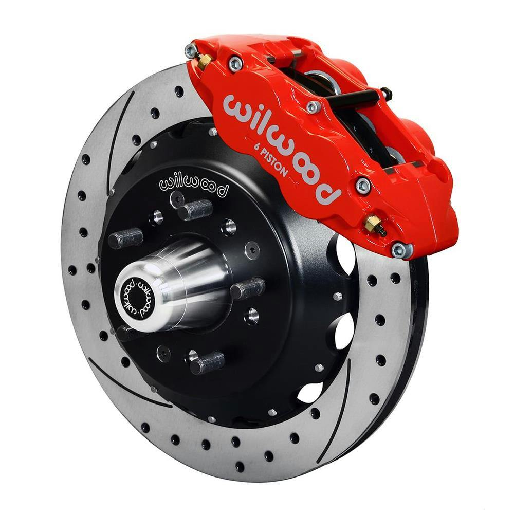 Wilwood 140-12299-DR FNSL6R Front Disc Brake Kit, 79-02 GM G-Body/S-10