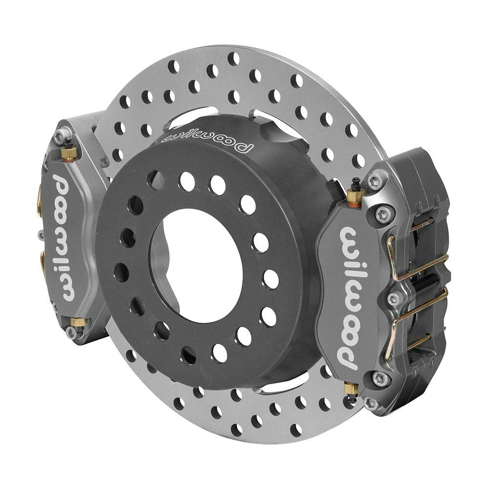 Wilwood 140-12552-D Dynapro Lug Mt Rear Brake Kit, Torino Bearing