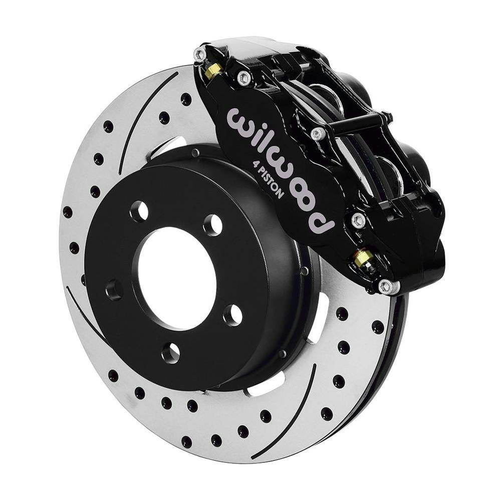 Wilwood 140-12576-D FNSL4R 12.19 Inch Front Disc Brake Kit, 84-06 Jeep