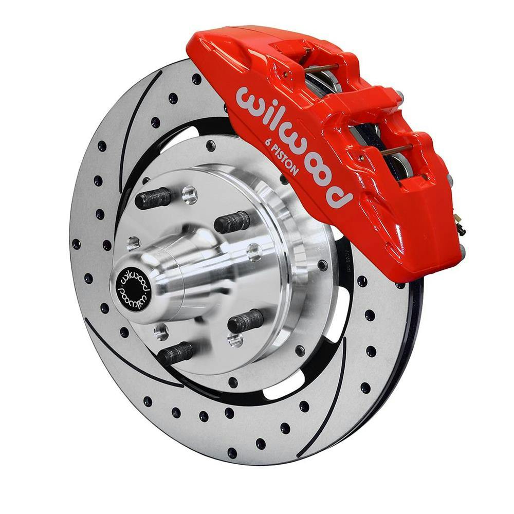 Wilwood 140-12945-DR Ford/Mercury 6 Big Front Brake Kit