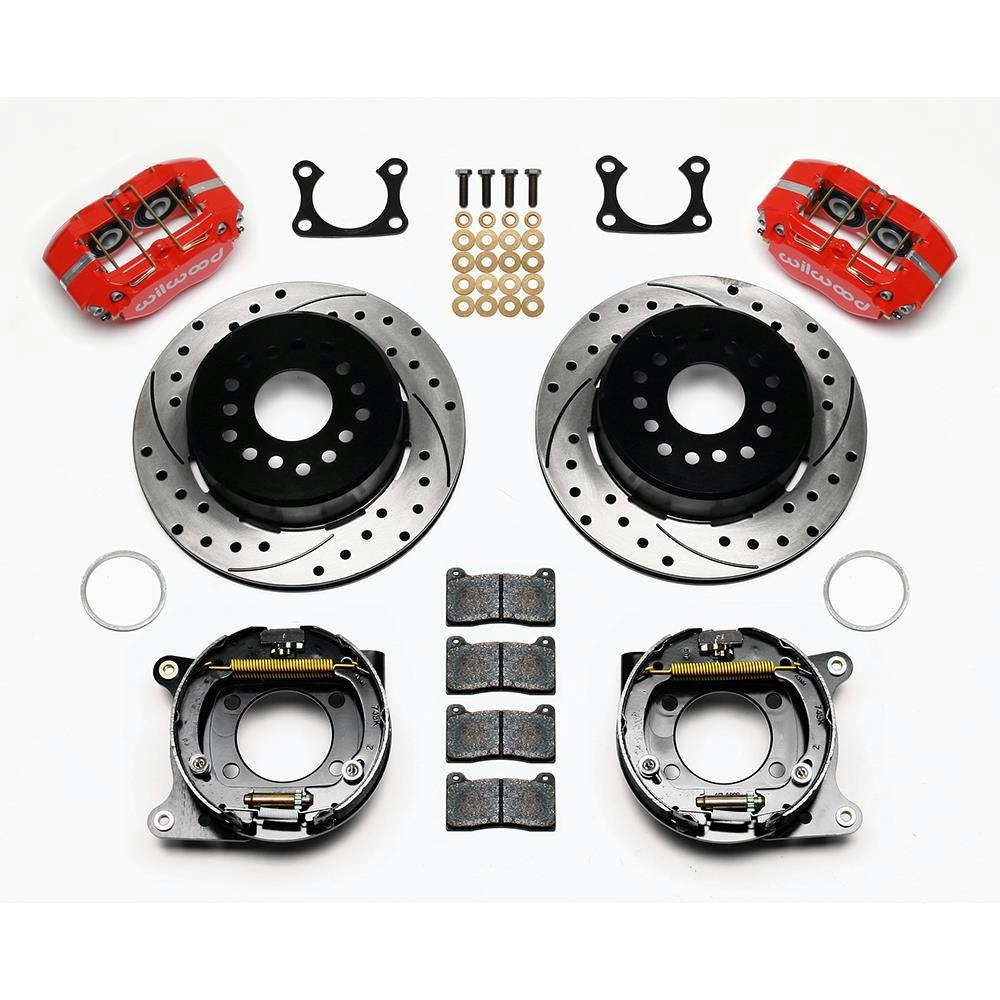 Wilwood 140-13204-DR Dynapro Dust-Boot Rear E-Brake Kit