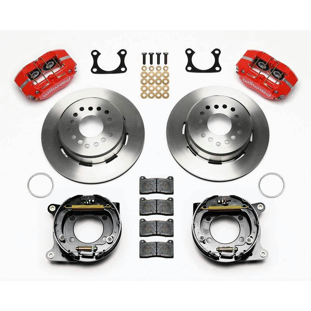 Wilwood 140-13204-R DP-DB Rear Parking Brake Kit, Big Ford 2.36 Offset